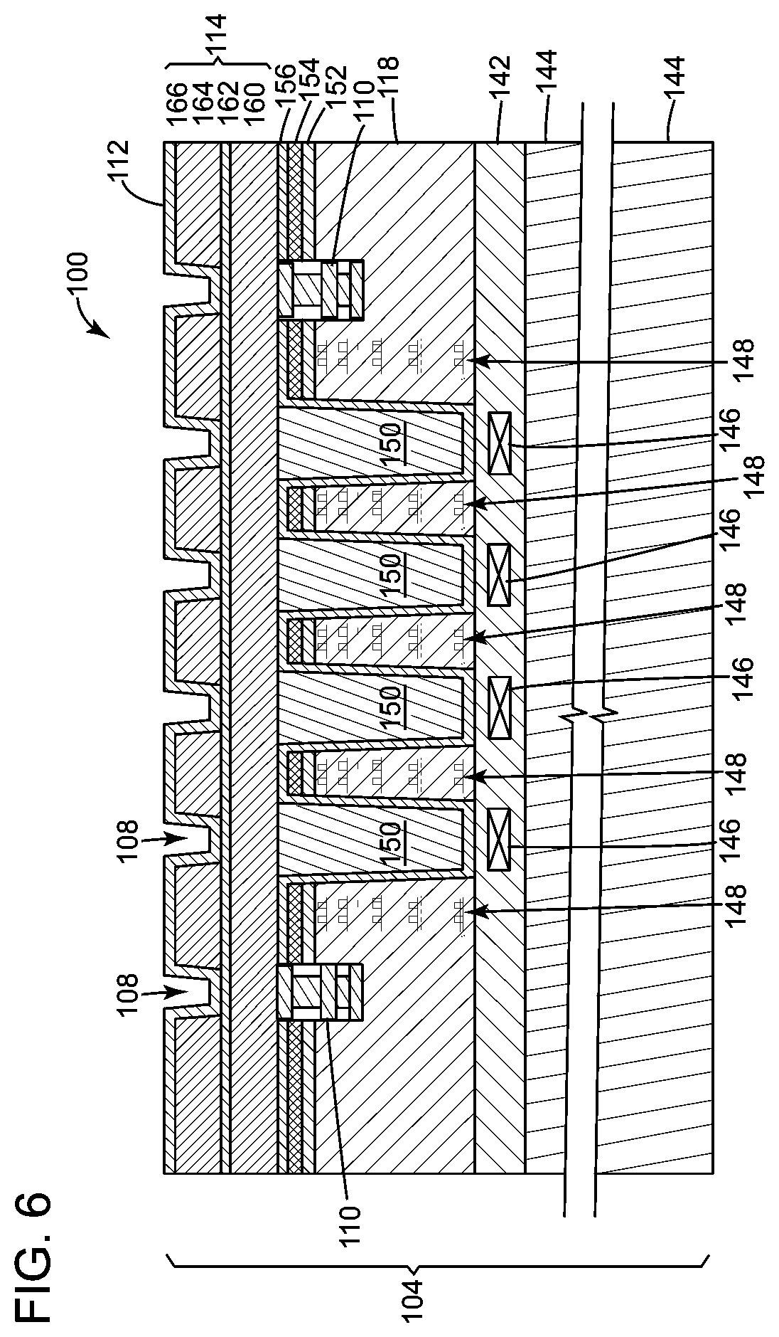 Patent US11784161 Figure 6 – Sensor system