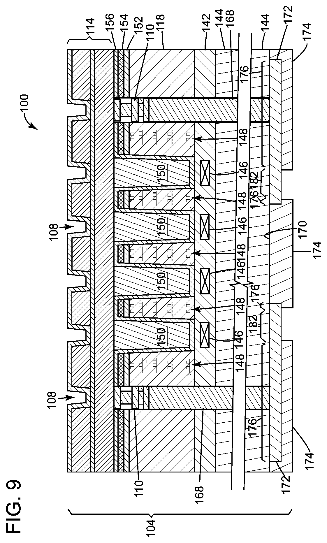 Patent US11784161 Figure 9 – Sensor system
