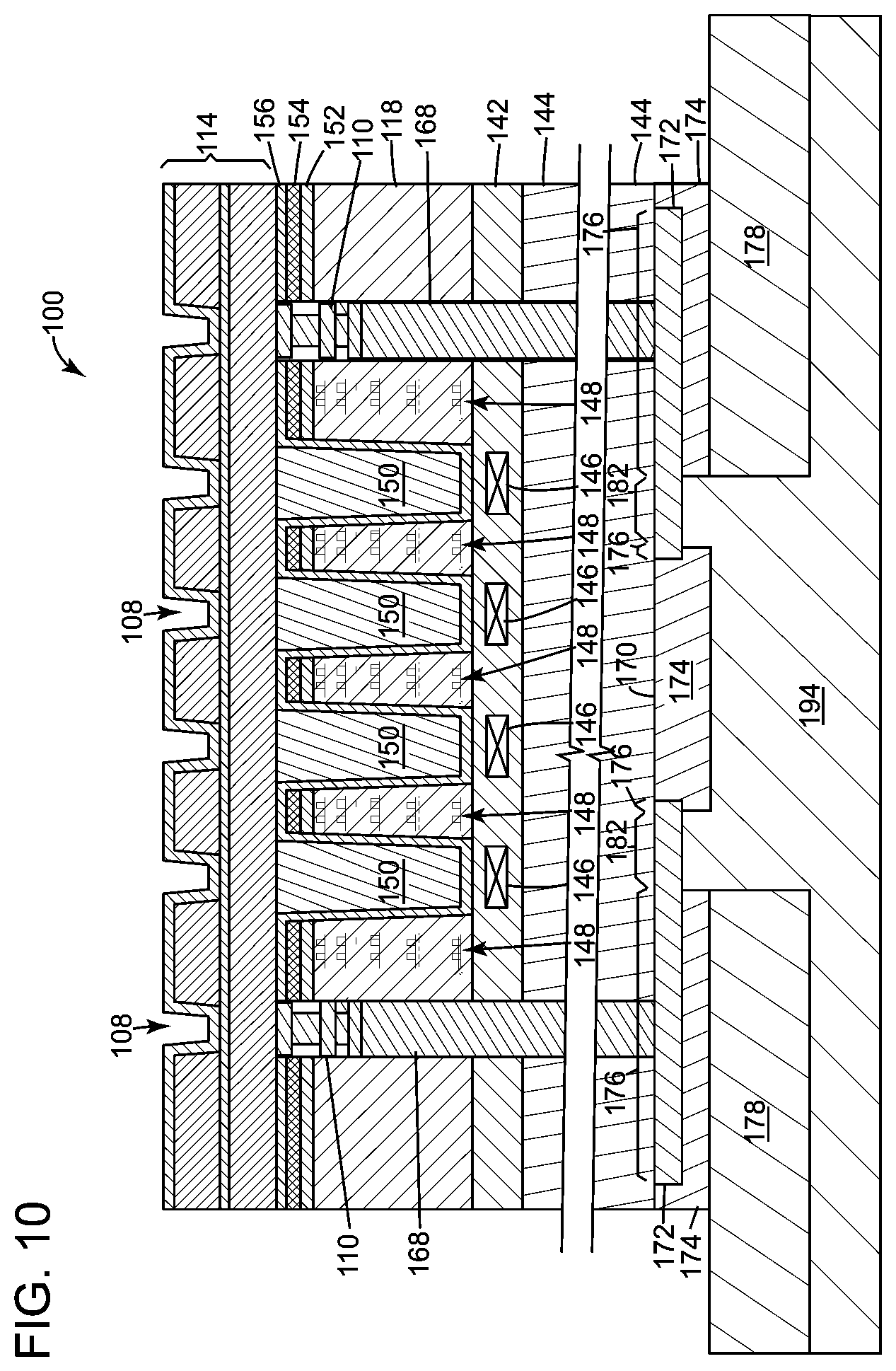 Patent US11784161 Figure 10 – Sensor system