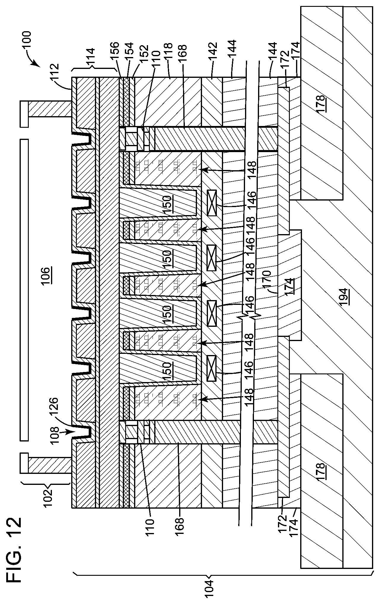 Patent US11784161 Figure 12 – Sensor system