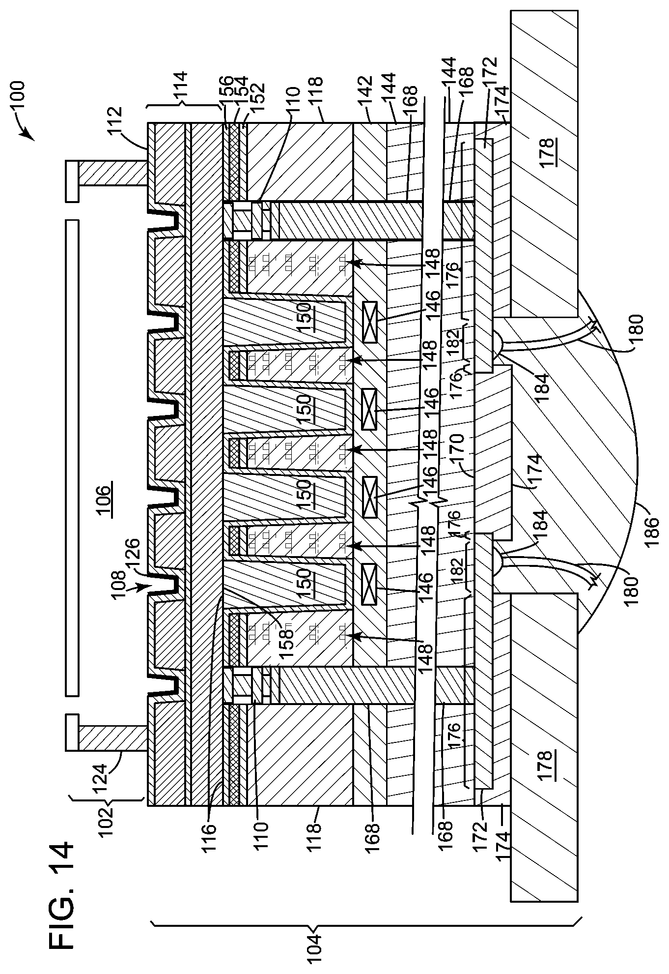 Patent US11784161 Figure 14 – Sensor system
