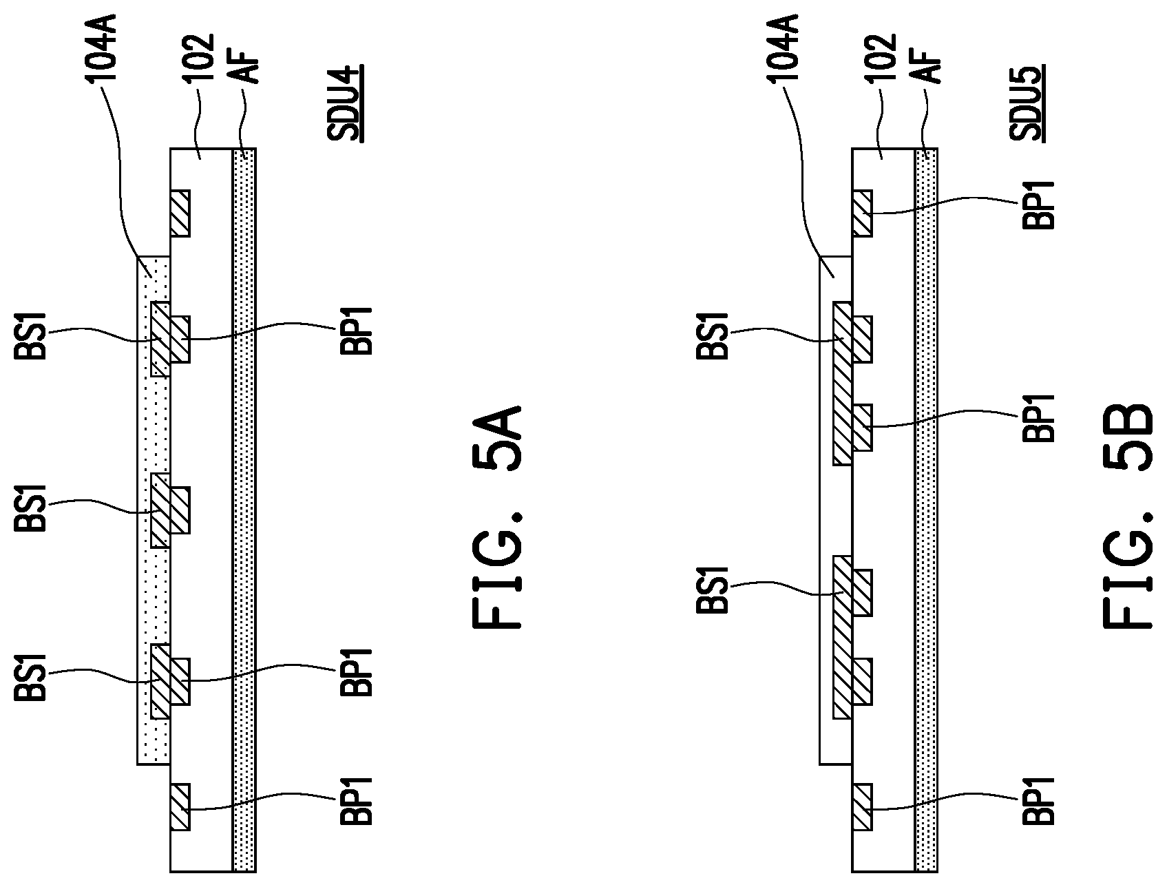 Patent US11784163 Figure 6 – Stacking structure, package structure and method of fabricating the same