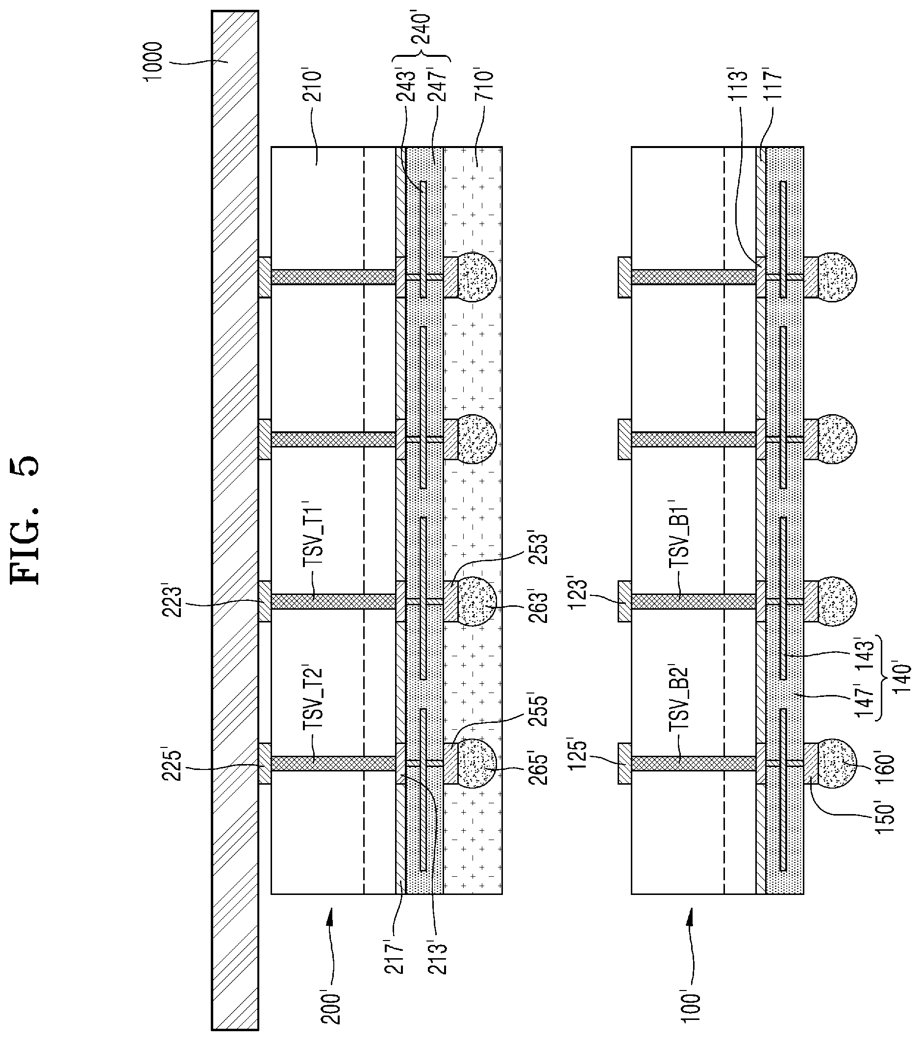 Patent US11784168 Figure 3 – Semiconductor chip, semiconductor device, and semiconductor package including the semiconductor chip