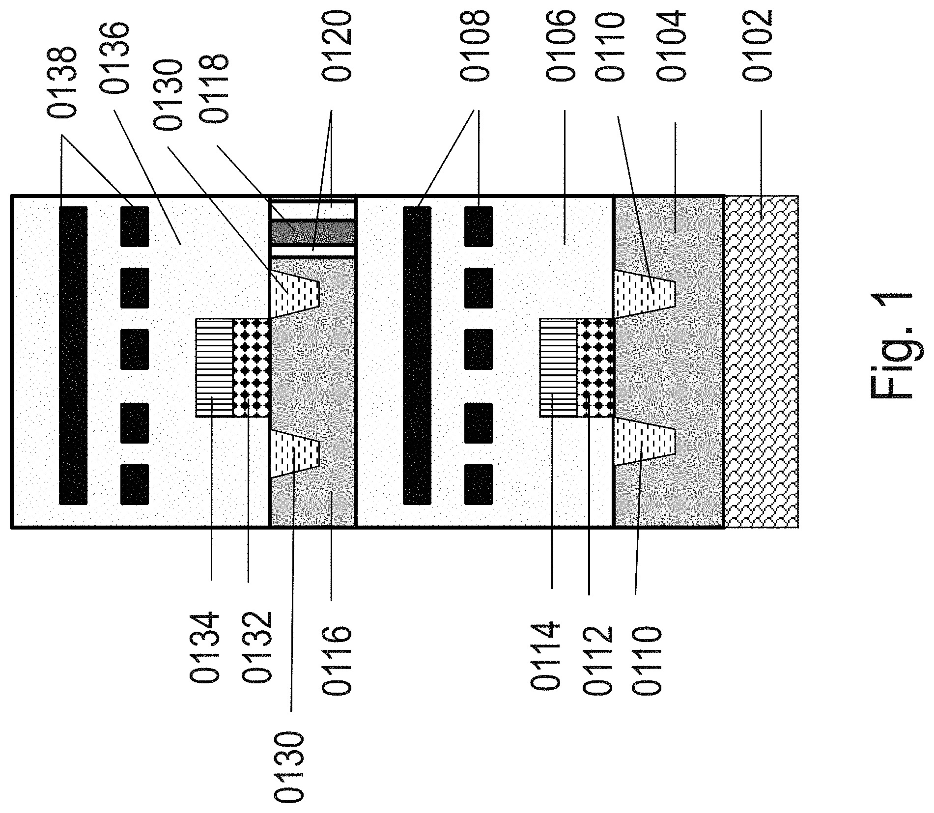 Patent US11784169 Figure 1 – 3D semiconductor device and structure with metal layers