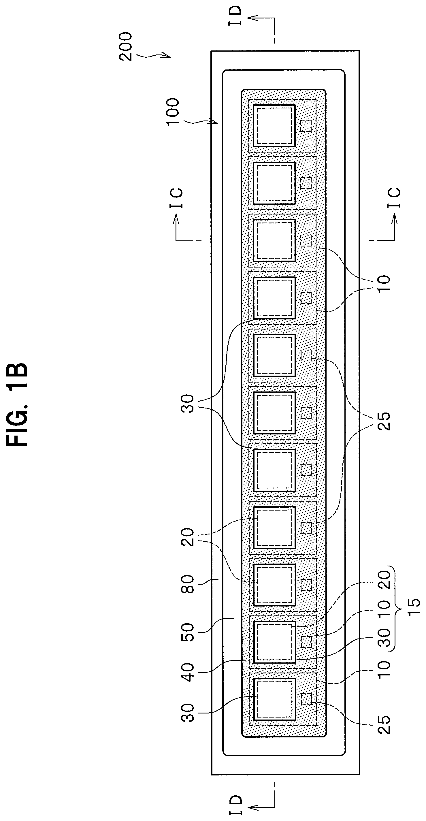 Patent US11784170 Figure 2 – Light-emitting device and light-emitting module with frame and covering member