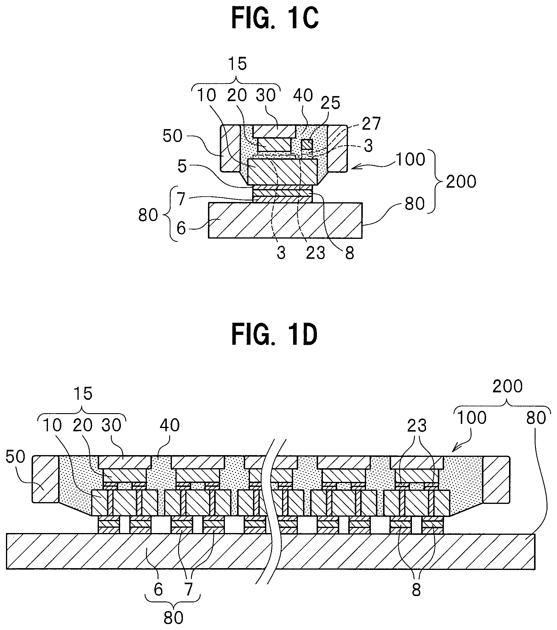 Patent US11784170 Figure 3 – Light-emitting device and light-emitting module with frame and covering member