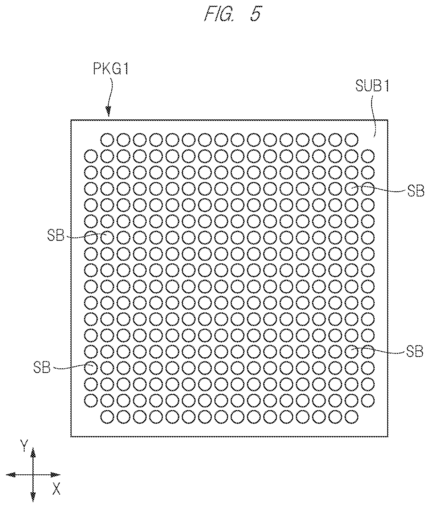 Patent US11784173 Figure 5 – Semiconductor device including a circuit for transmitting a signal