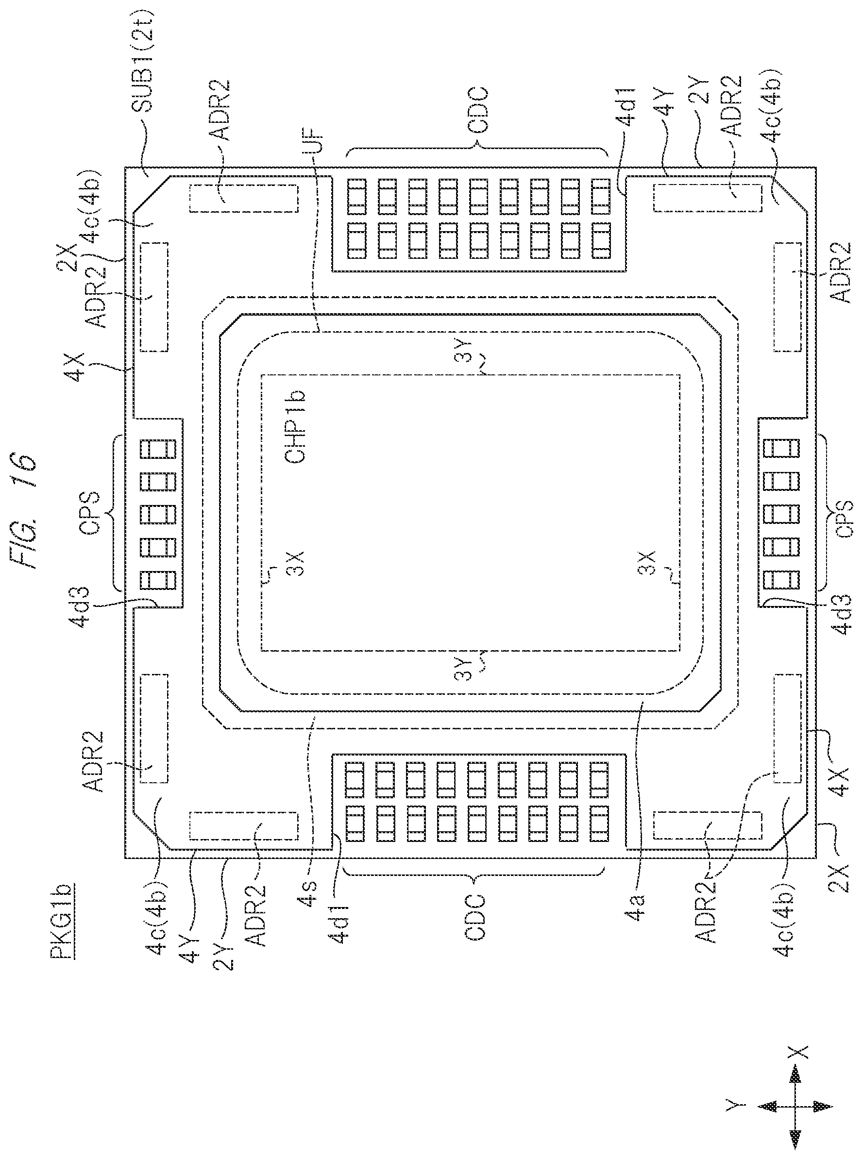 Patent US11784173 Figure 16 – Semiconductor device including a circuit for transmitting a signal