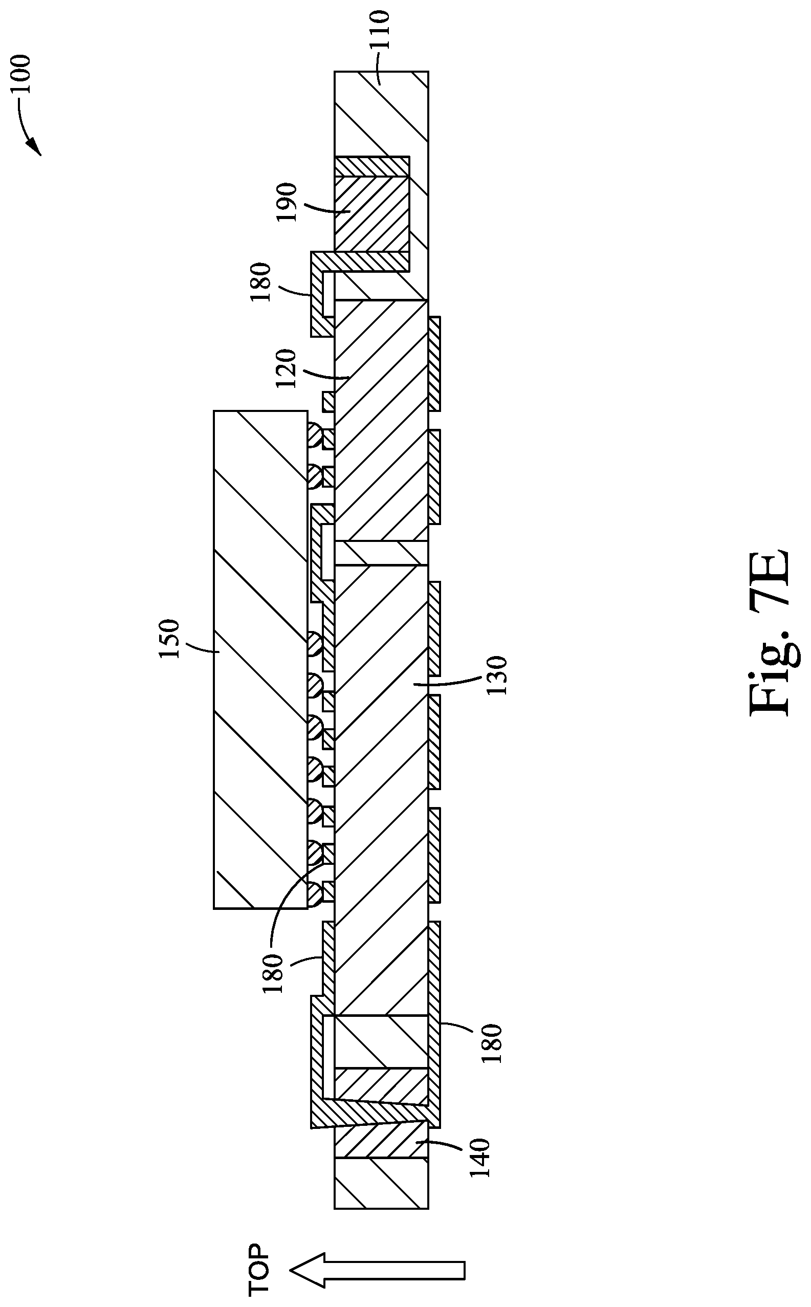 Patent US11784175 Figure 14 – Integrated circuit bridge for photonics and electrical chip integration