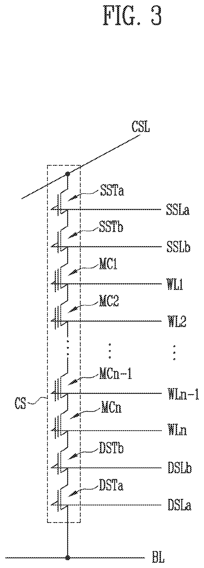 Patent US11784178 Figure 3 – Semiconductor memory device and manufacturing method of semiconductor memory device