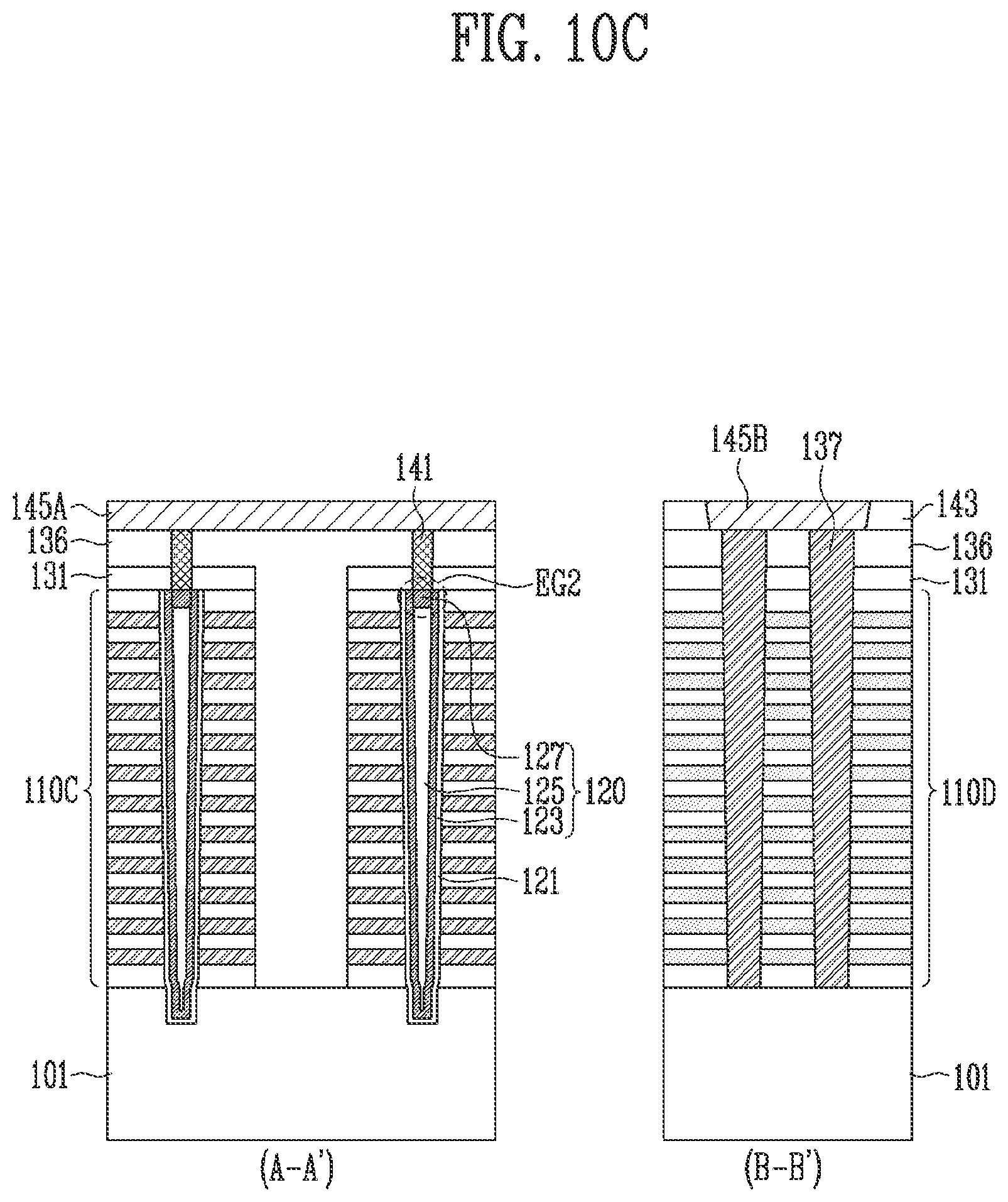 Patent US11784178 Figure 13 – Semiconductor memory device and manufacturing method of semiconductor memory device