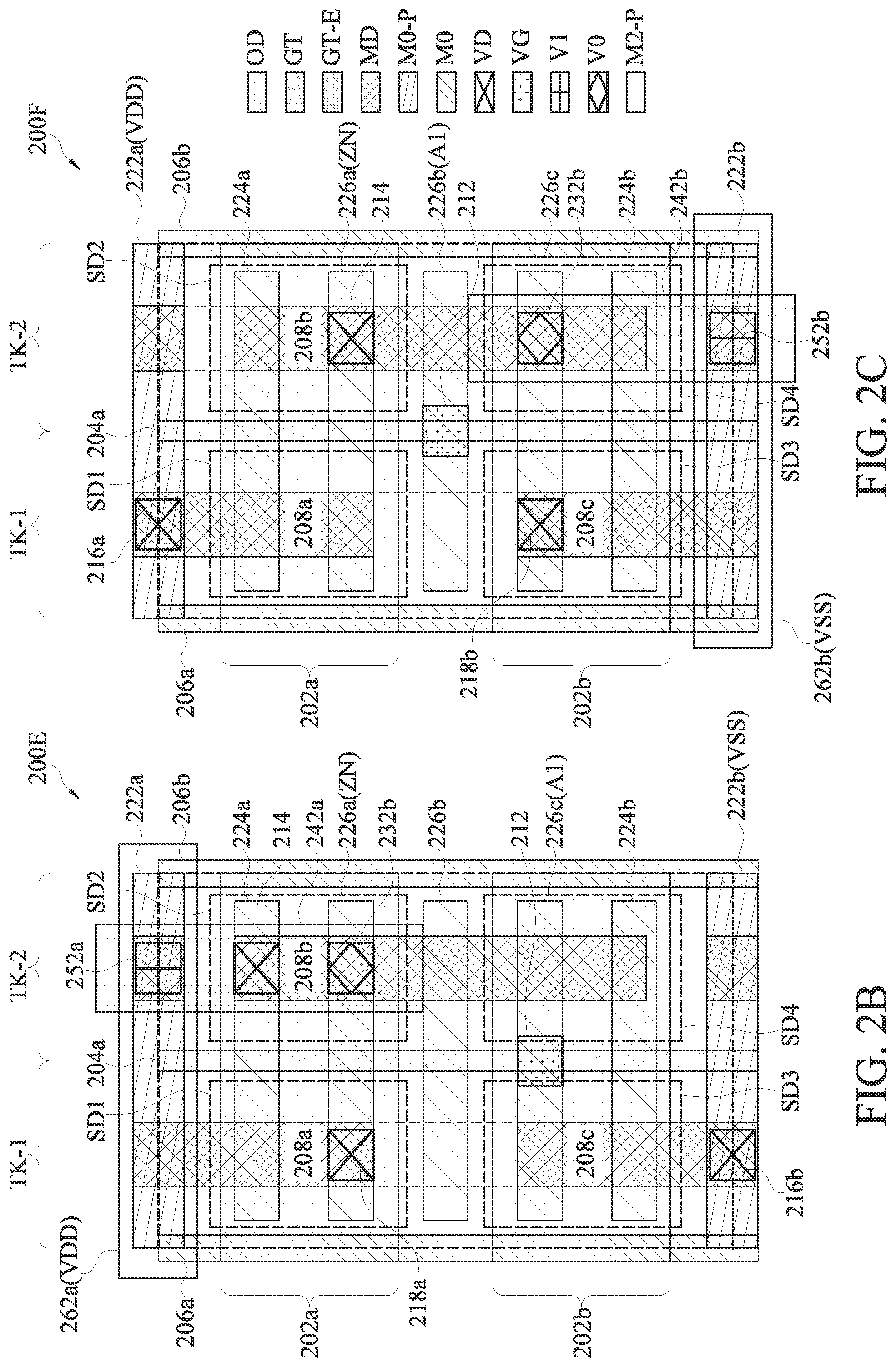 Patent US11784179 Figure 2 – Structure and method of power supply routing in semiconductor device