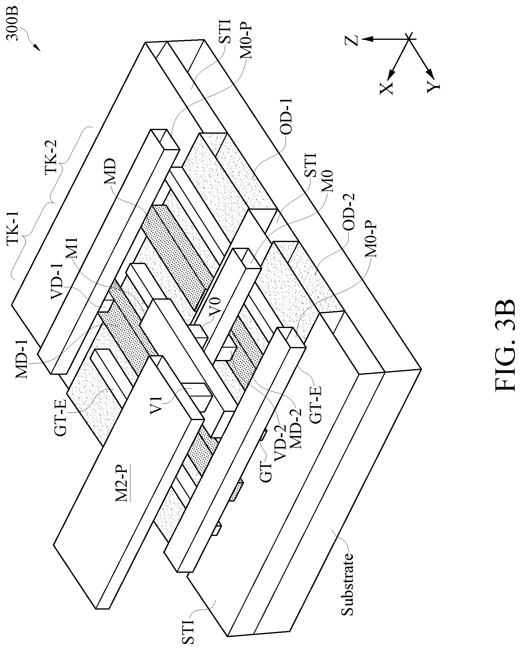 Patent US11784179 Figure 7 – Structure and method of power supply routing in semiconductor device
