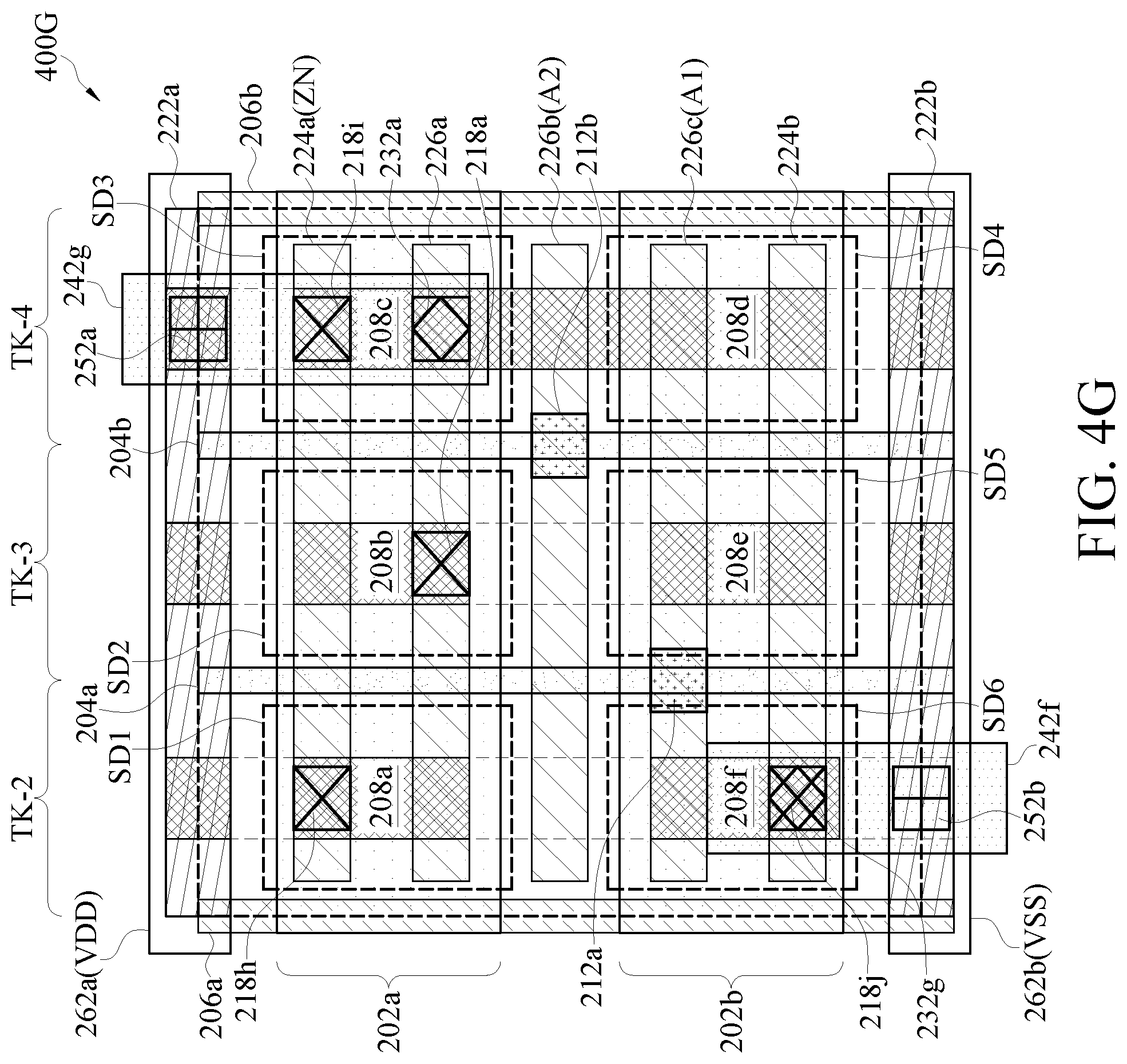Patent US11784179 Figure 14 – Structure and method of power supply routing in semiconductor device