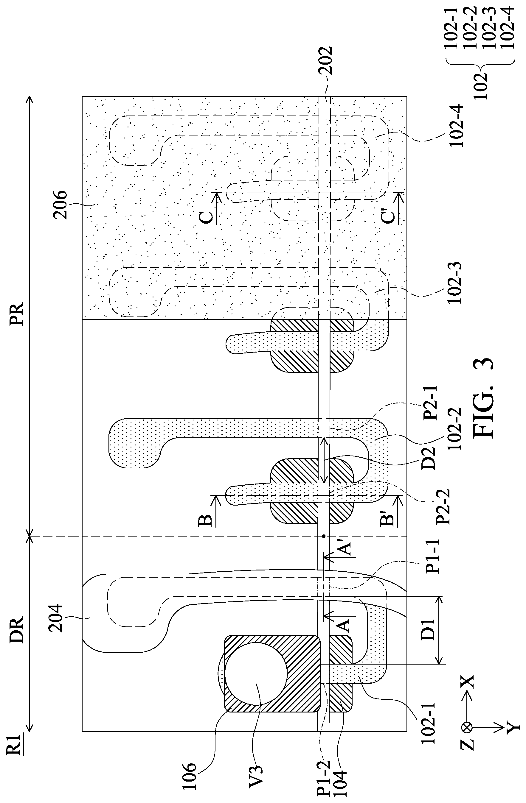 Patent US11784182 Figure 3 – Electronic device