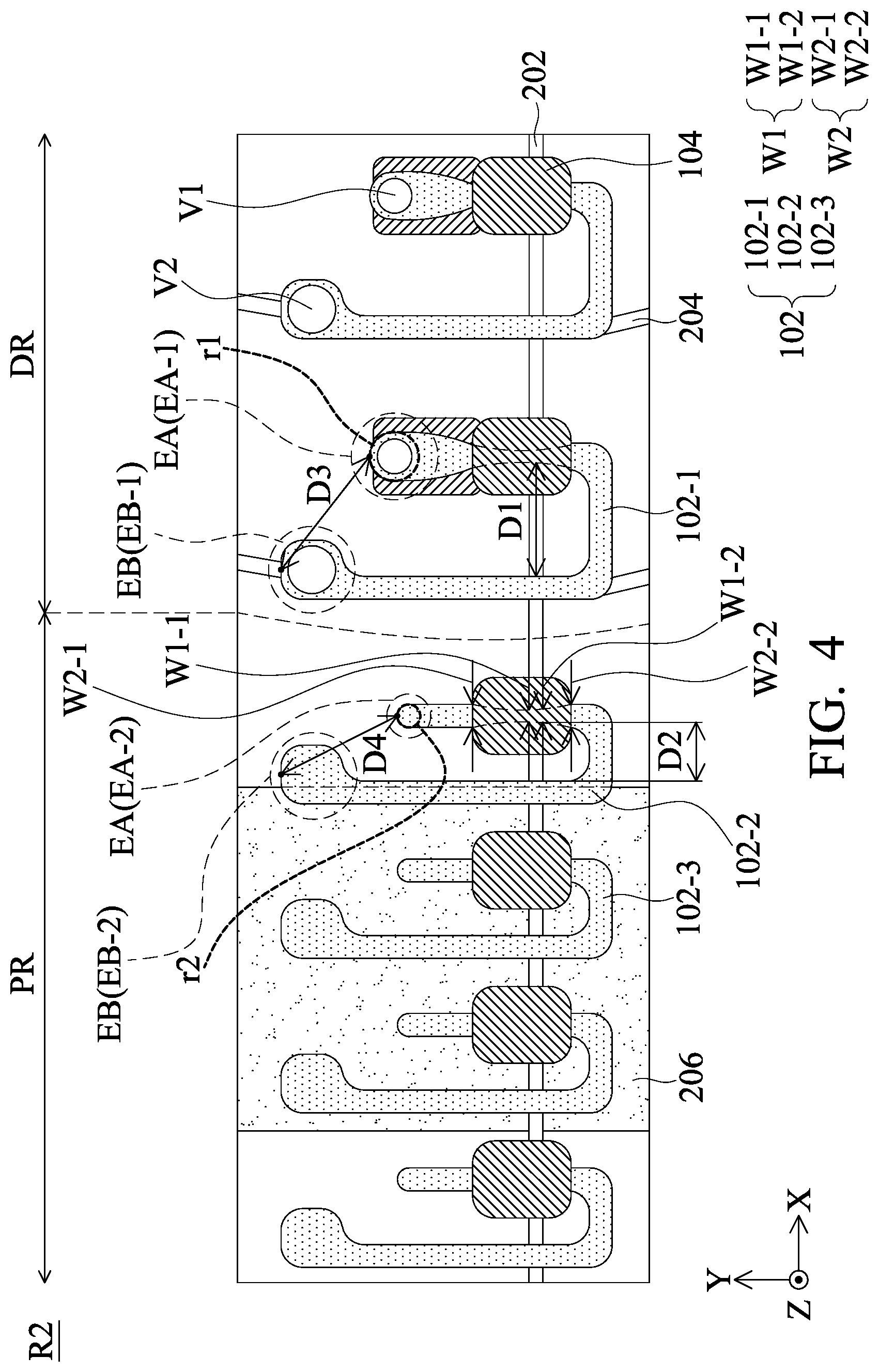 Patent US11784182 Figure 4 – Electronic device