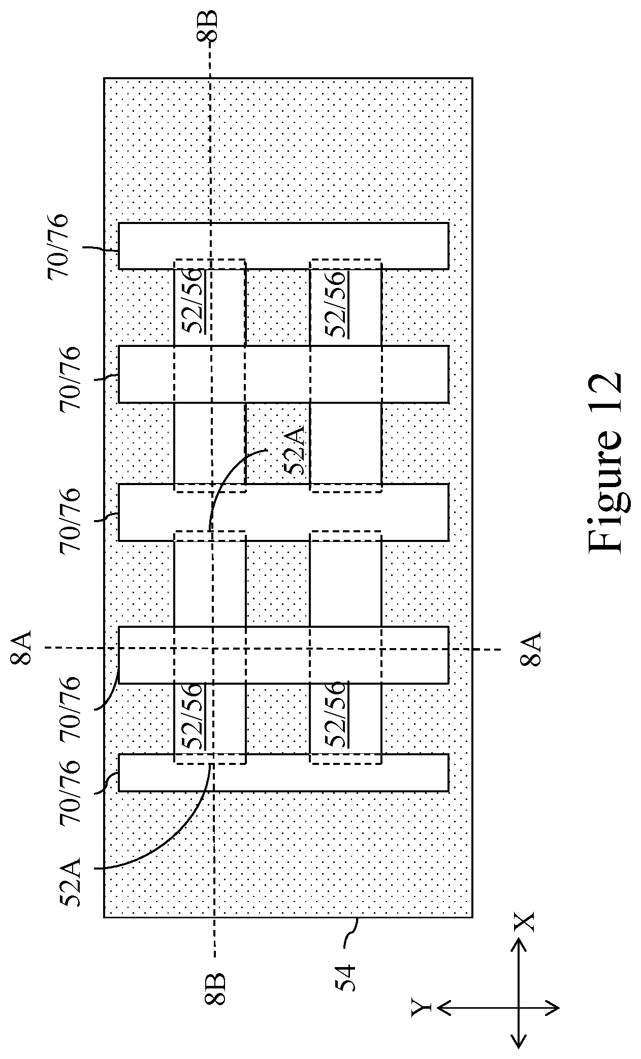 Patent US11784185 Figure 12 – Source/drain regions in fin field effect transistors (FinFETs) and methods of forming same