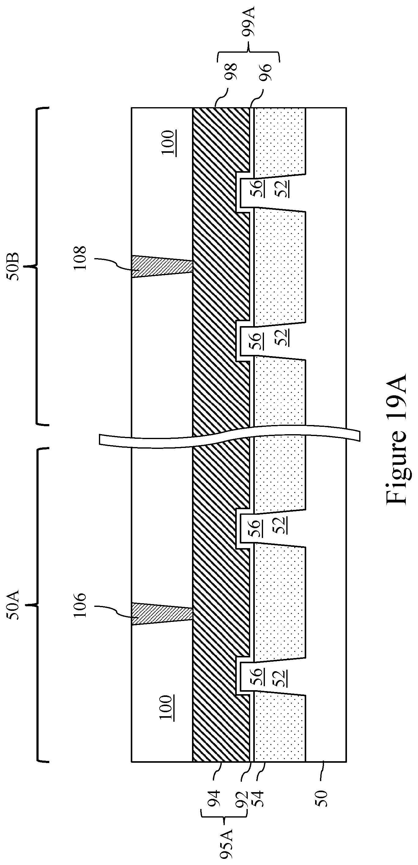 Patent US11784185 Figure 20 – Source/drain regions in fin field effect transistors (FinFETs) and methods of forming same