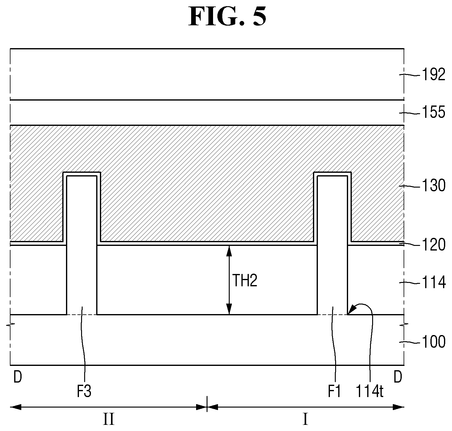 Patent US11784186 Figure 5 – Semiconductor device and method for fabricating the same