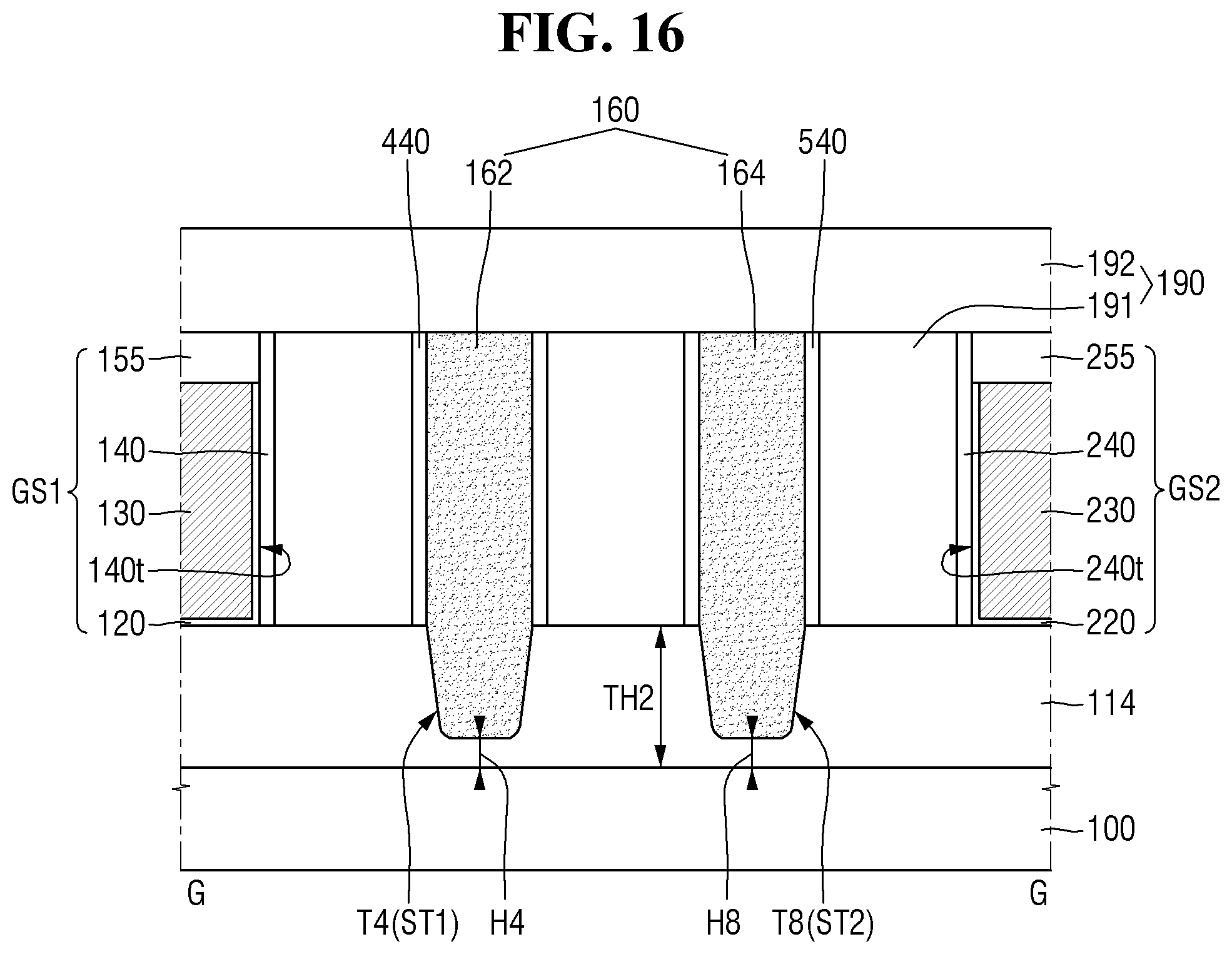 Patent US11784186 Figure 16 – Semiconductor device and method for fabricating the same