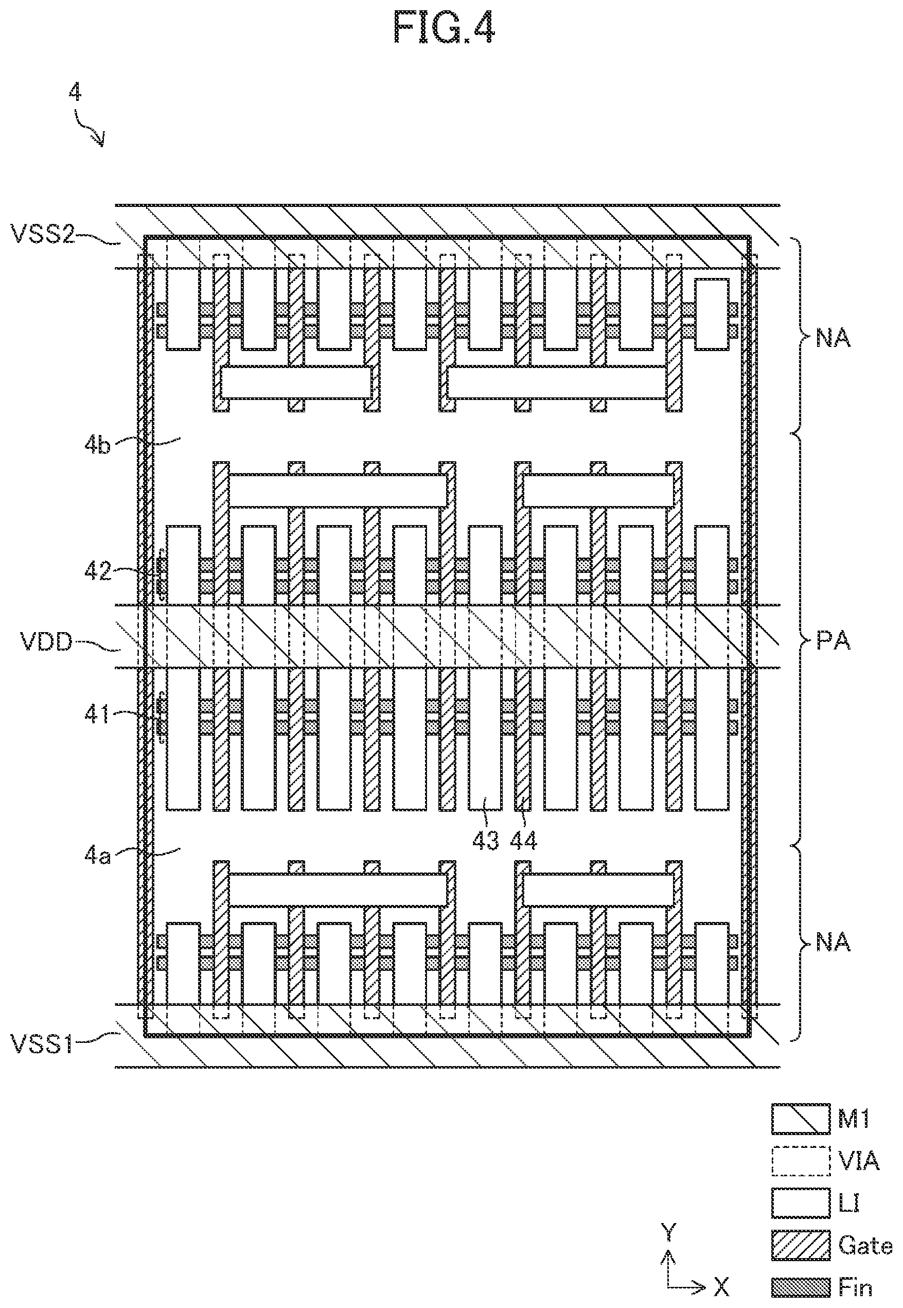 Patent US11784188 Figure 4 – Semiconductor integrated circuit device