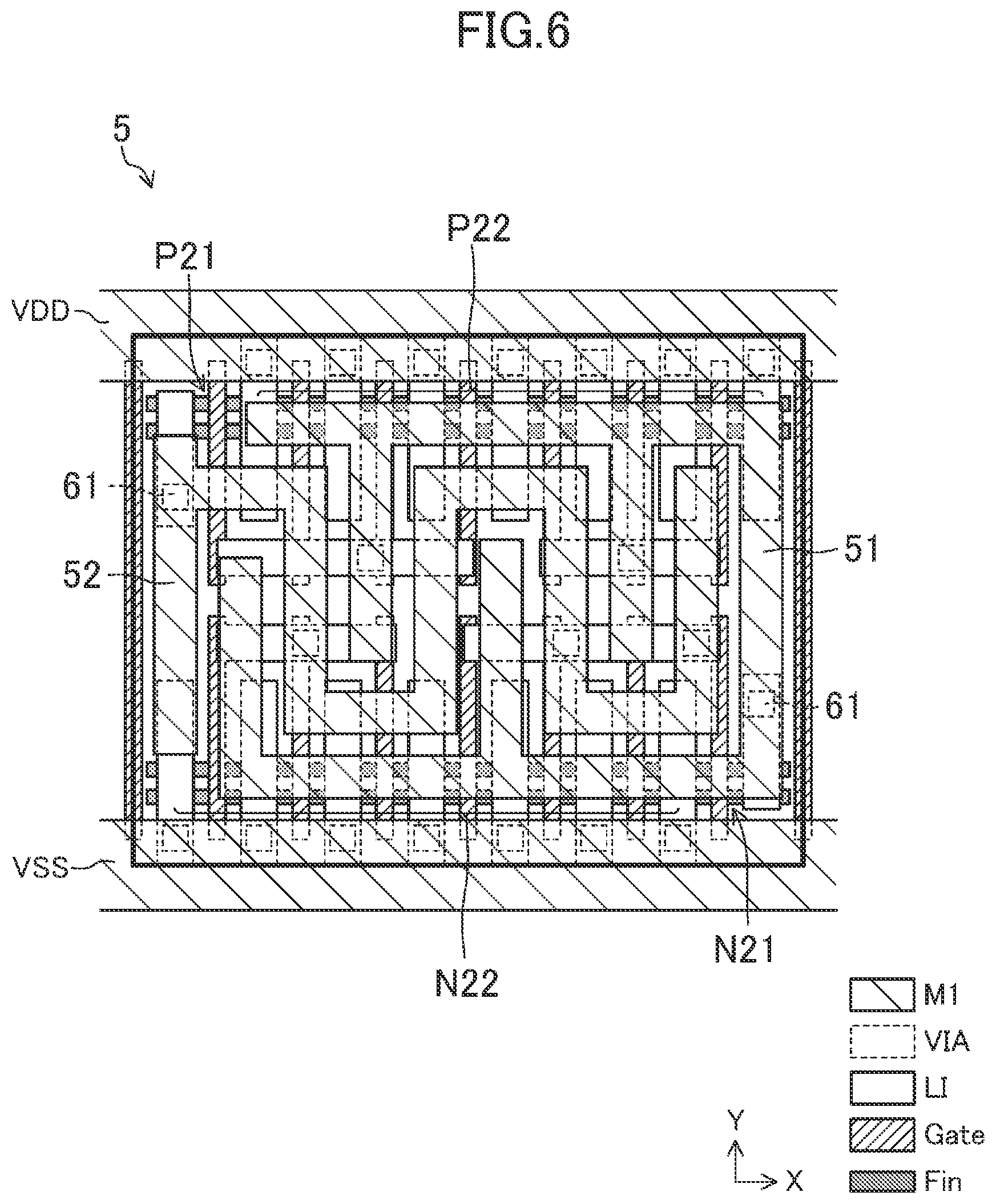 Patent US11784188 Figure 6 – Semiconductor integrated circuit device