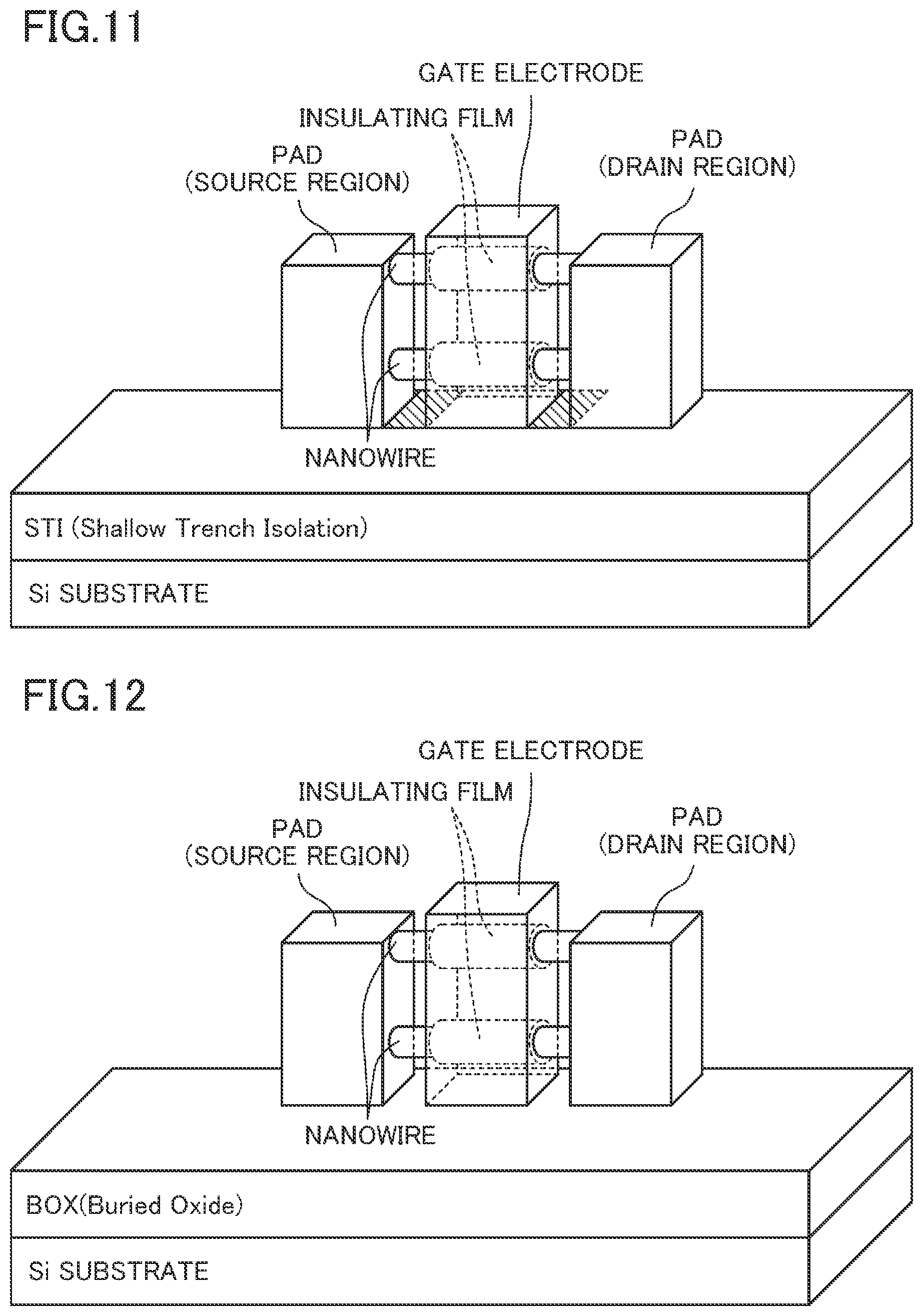 Patent US11784188 Figure 11 – Semiconductor integrated circuit device
