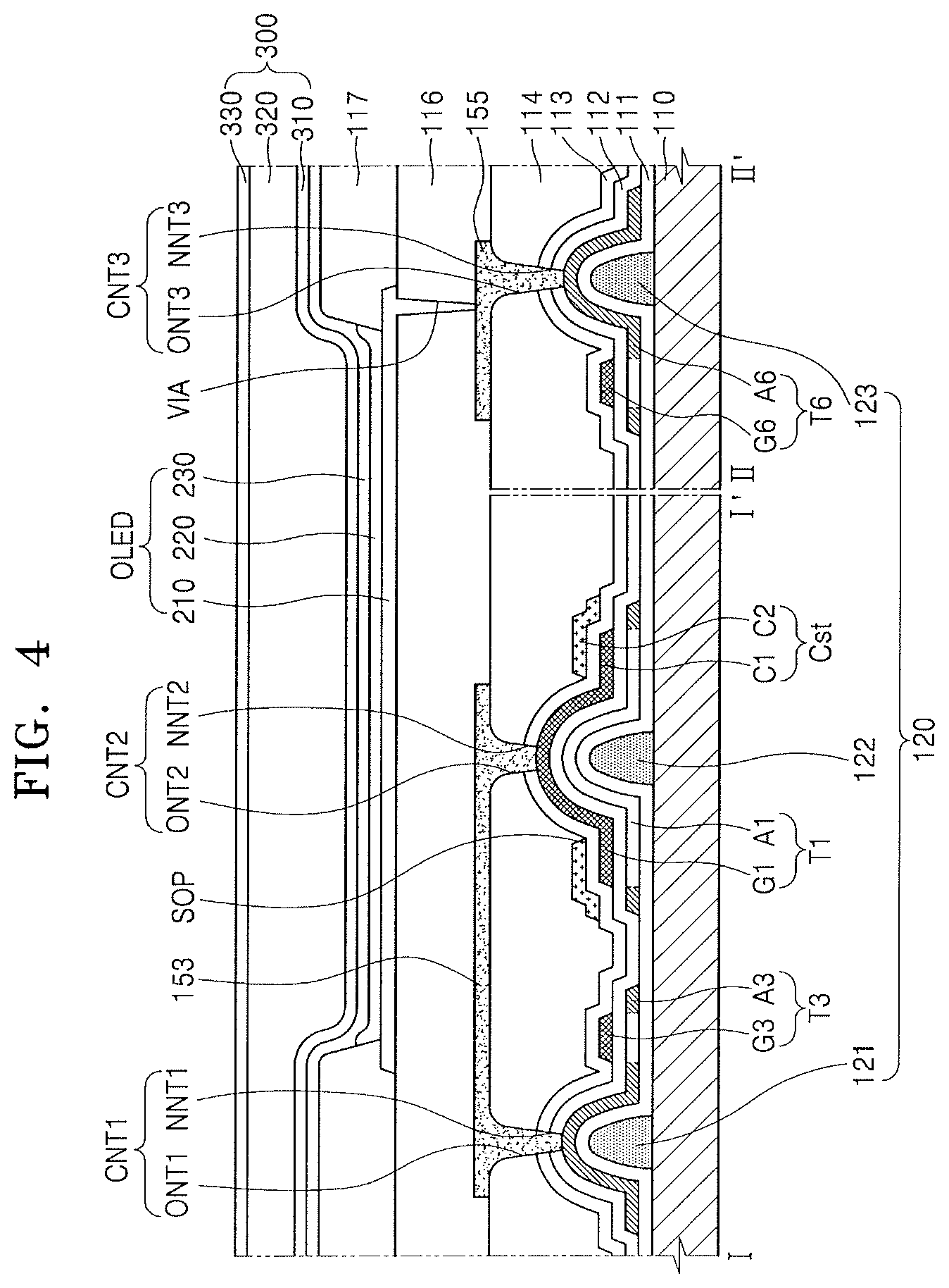 Patent US11784190 Figure 5 – Display apparatus and method of manufacturing the same