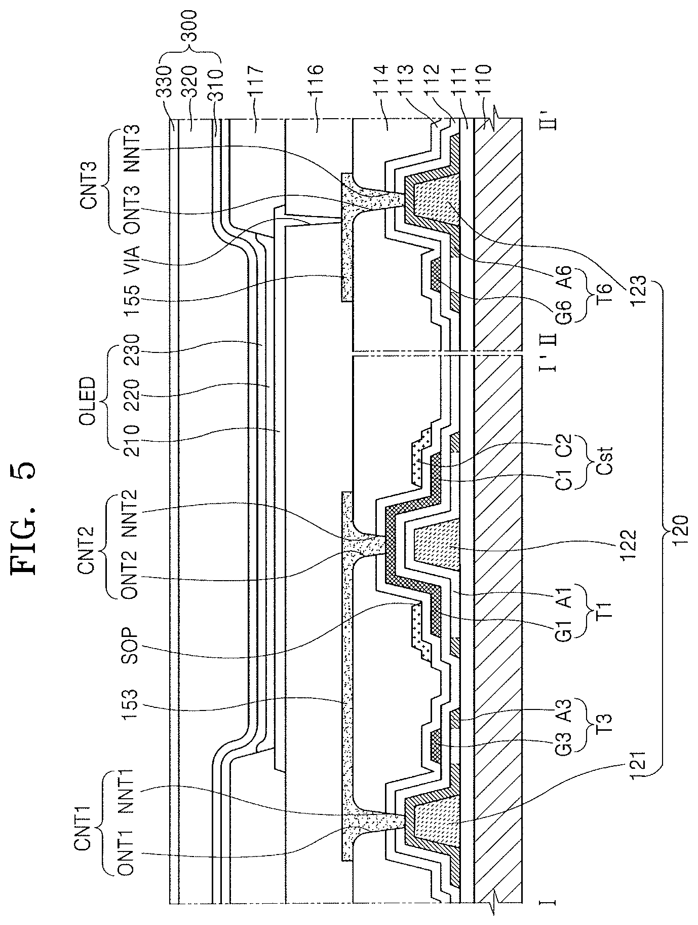 Patent US11784190 Figure 6 – Display apparatus and method of manufacturing the same