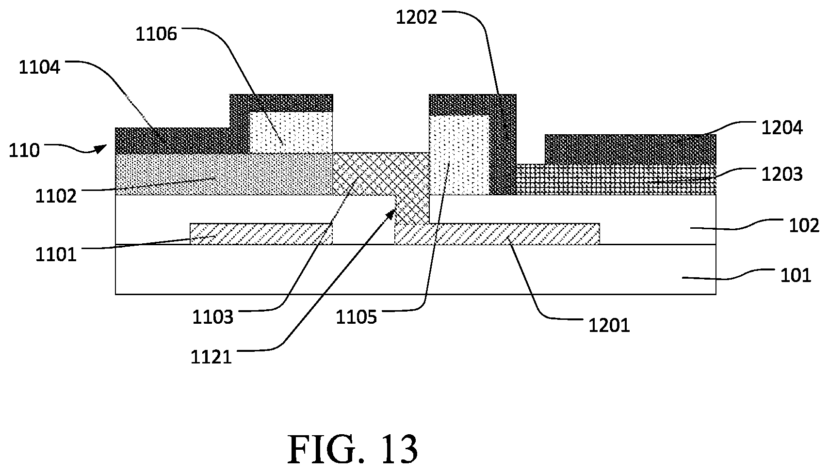 Patent US11784191 Figure 9 – Array substrate, manufacturing method thereof, and display device