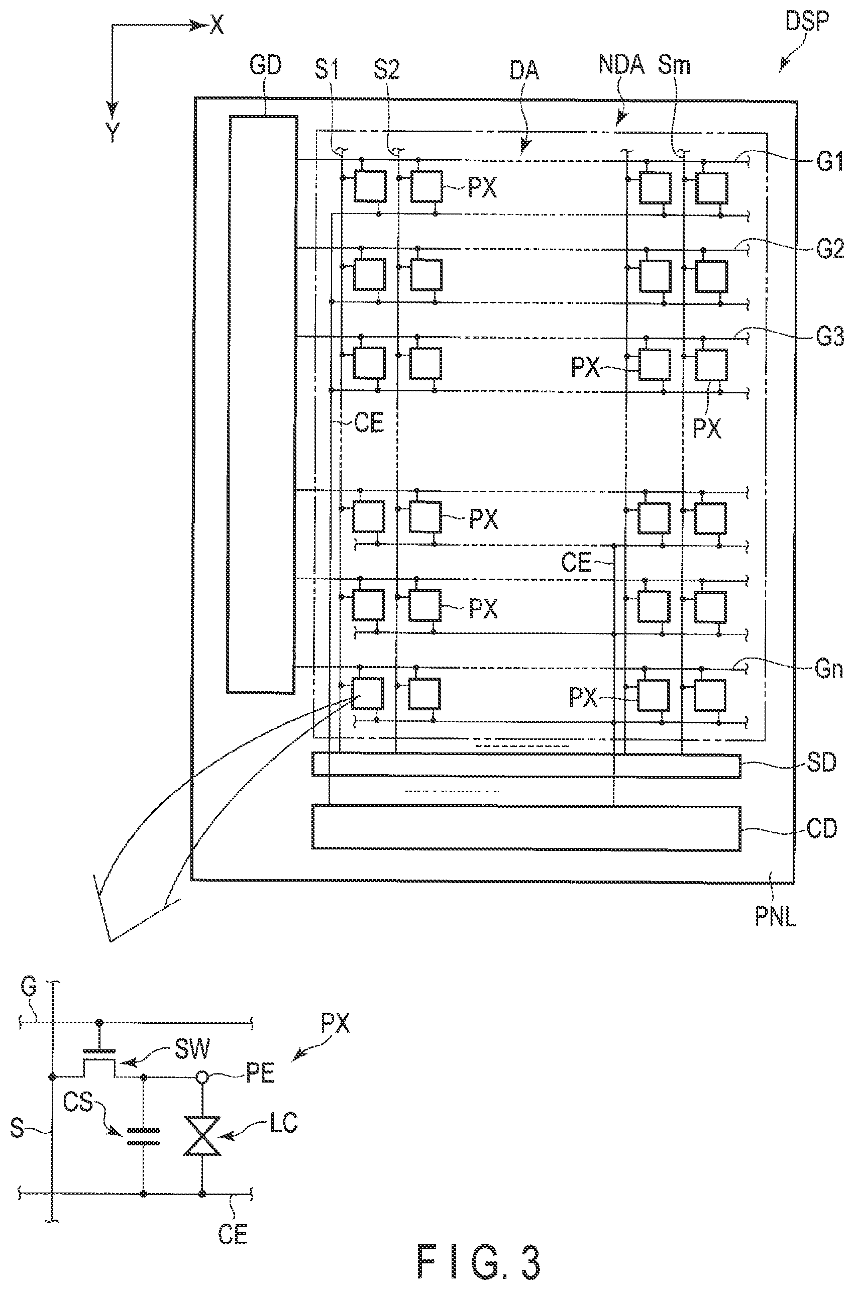 Patent US11784193 Figure 3 – Display device