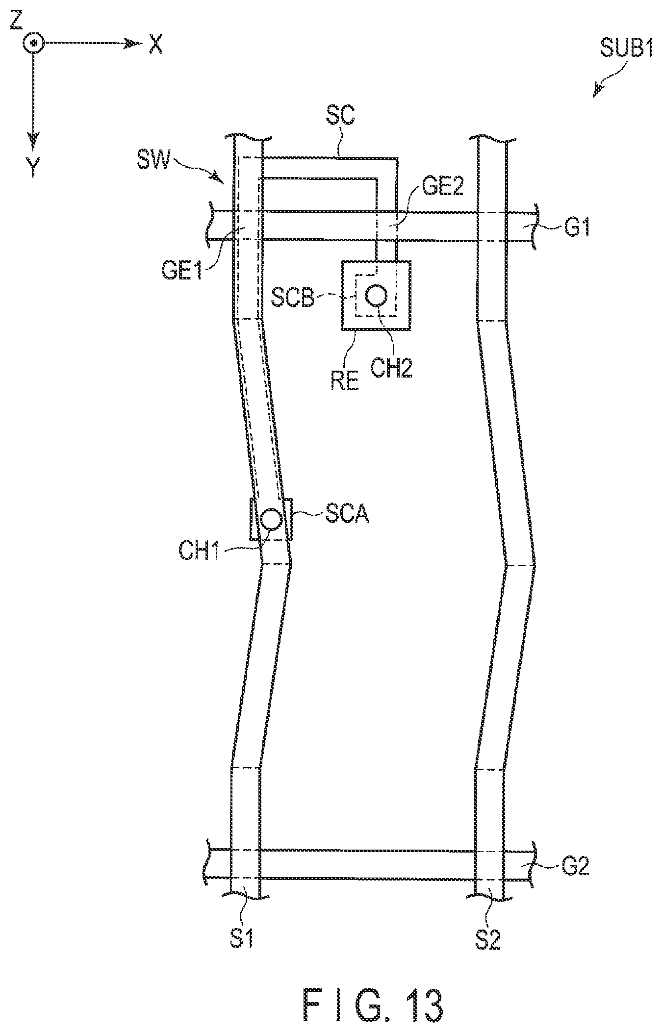 Patent US11784193 Figure 13 – Display device