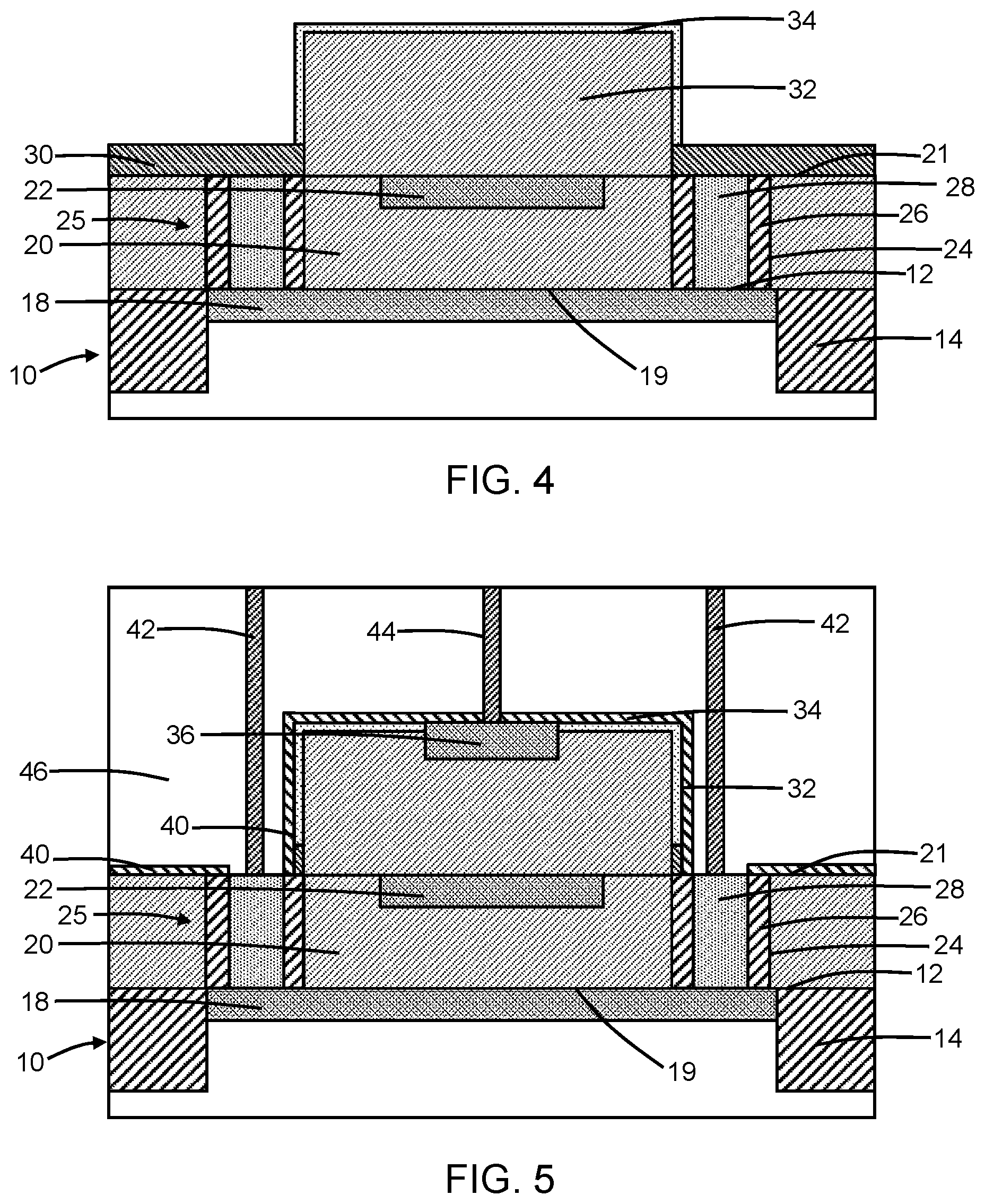 Patent US11784196 Figure 2 – Trenchless single-photon avalanche diodes