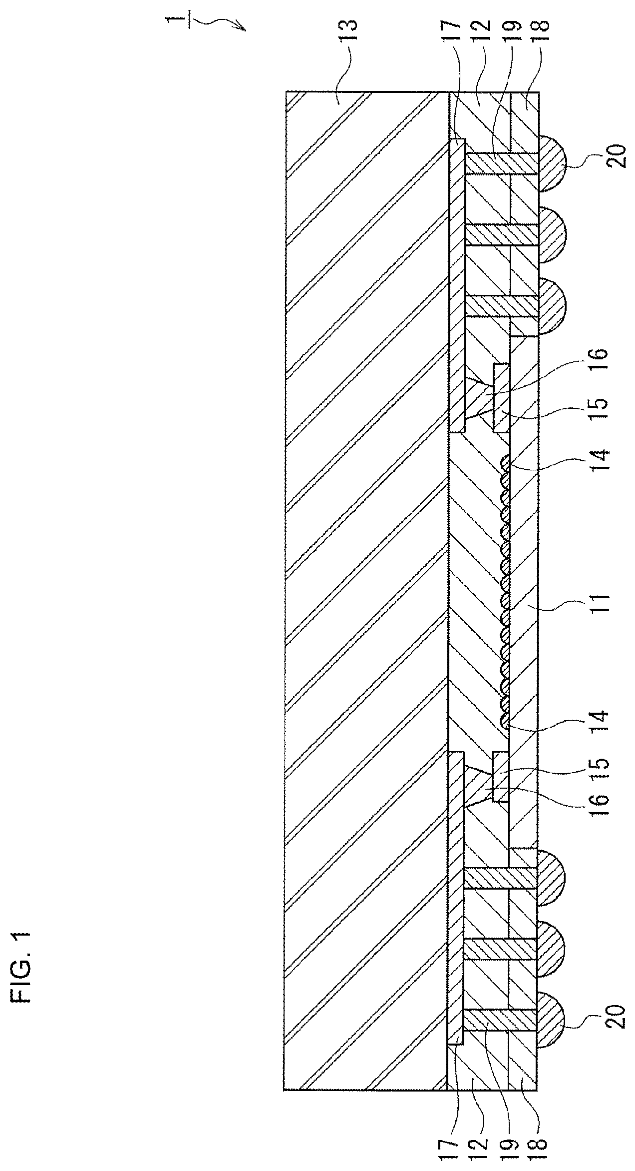 Patent US11784197 Figure 1 – Solid-state imaging unit, method of producing the same, and electronic apparatus