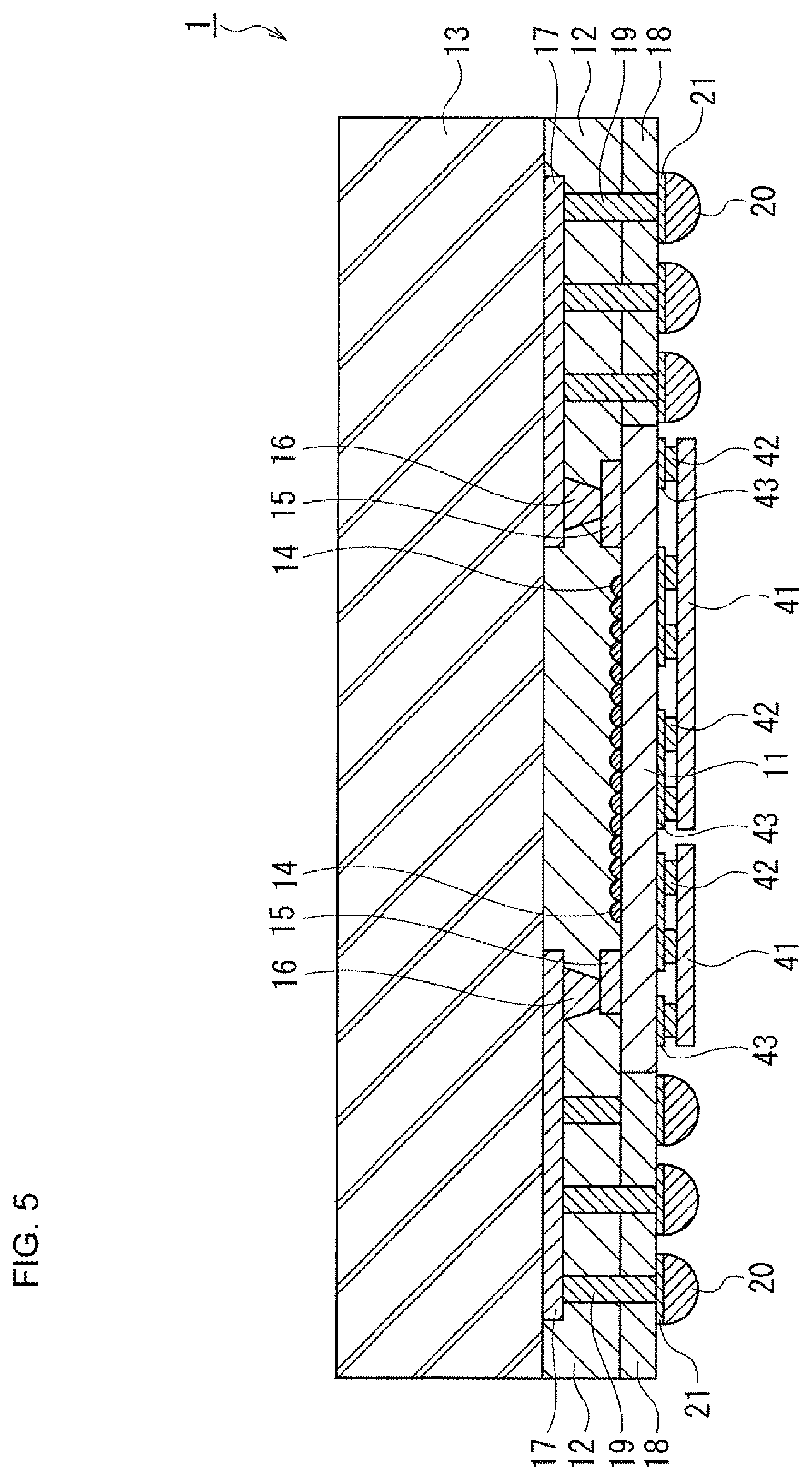 Patent US11784197 Figure 5 – Solid-state imaging unit, method of producing the same, and electronic apparatus