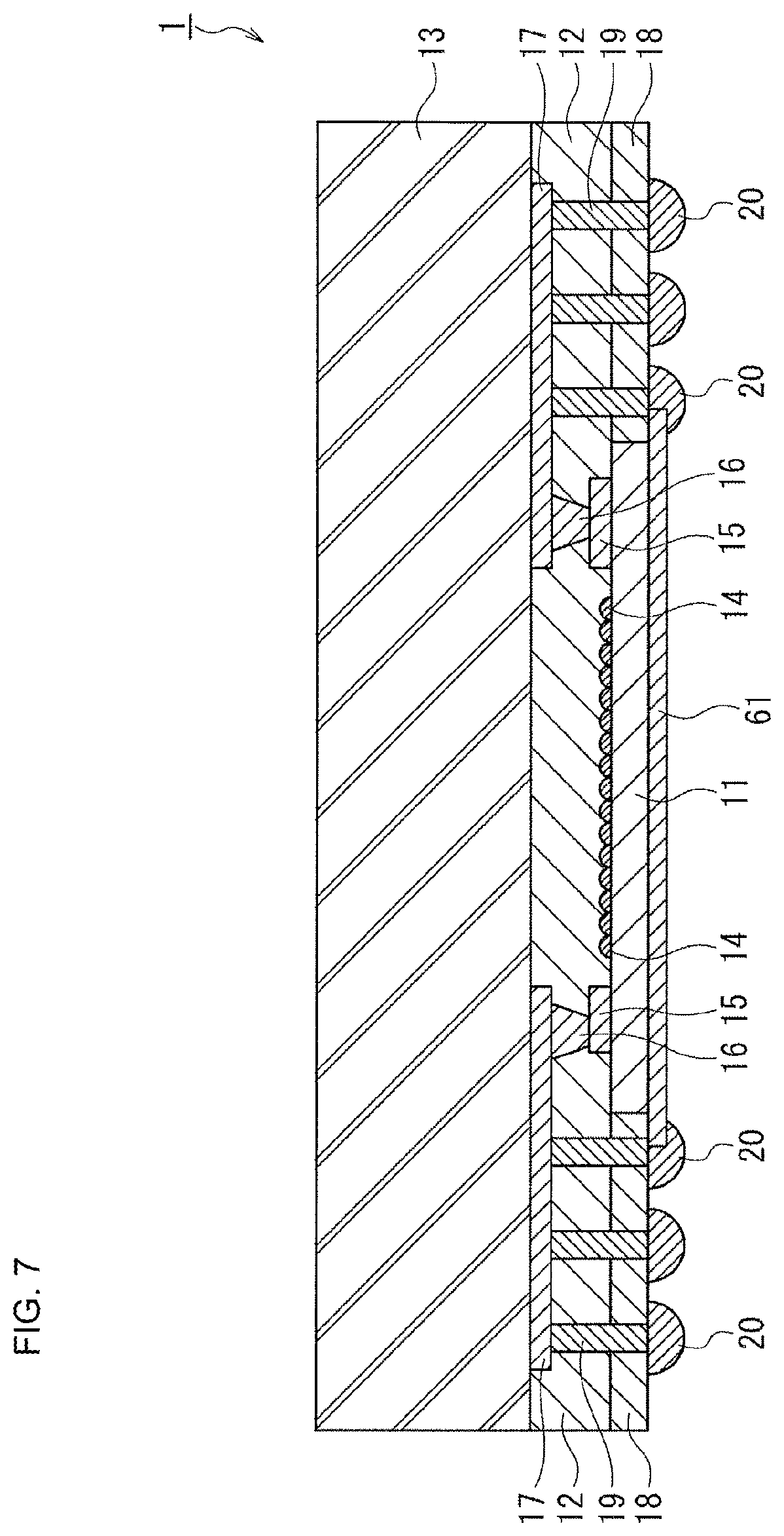 Patent US11784197 Figure 7 – Solid-state imaging unit, method of producing the same, and electronic apparatus