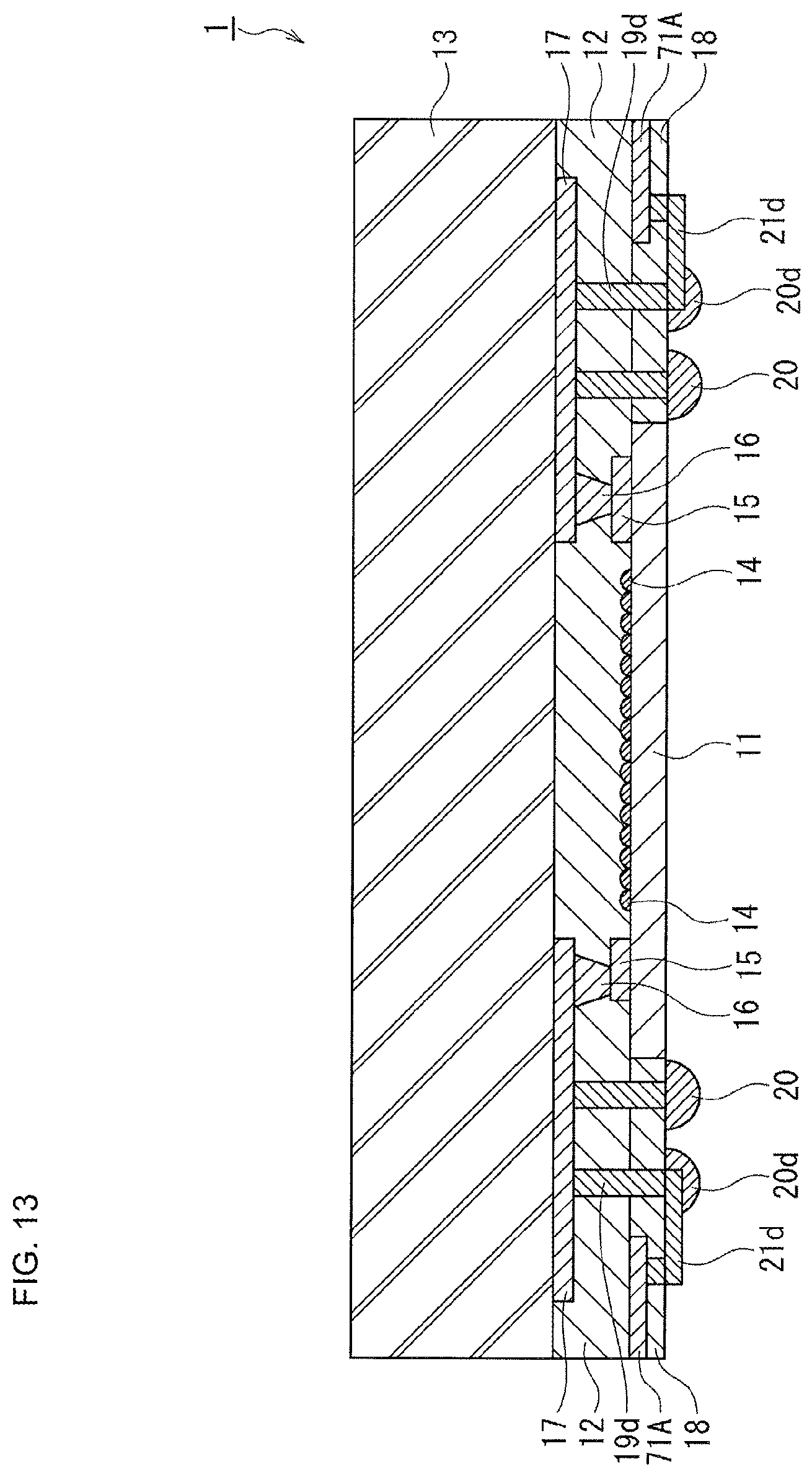 Patent US11784197 Figure 13 – Solid-state imaging unit, method of producing the same, and electronic apparatus