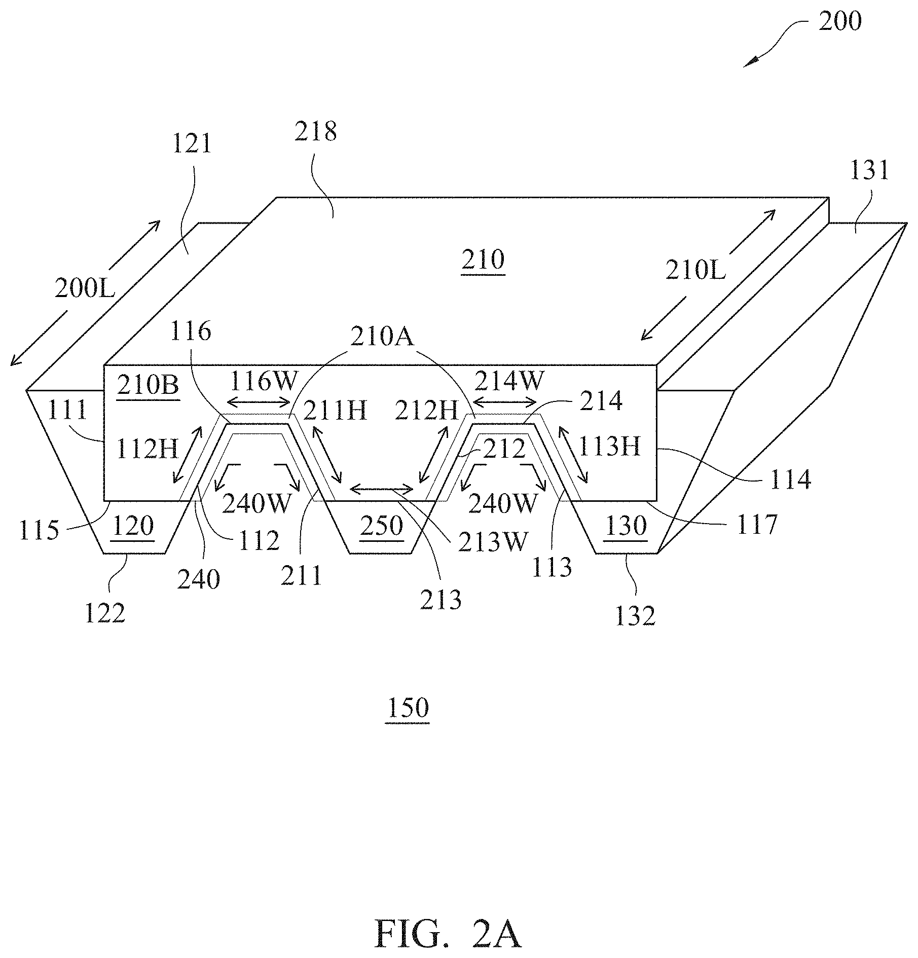 Patent US11784198 Figure 3 – Wide channel semiconductor device