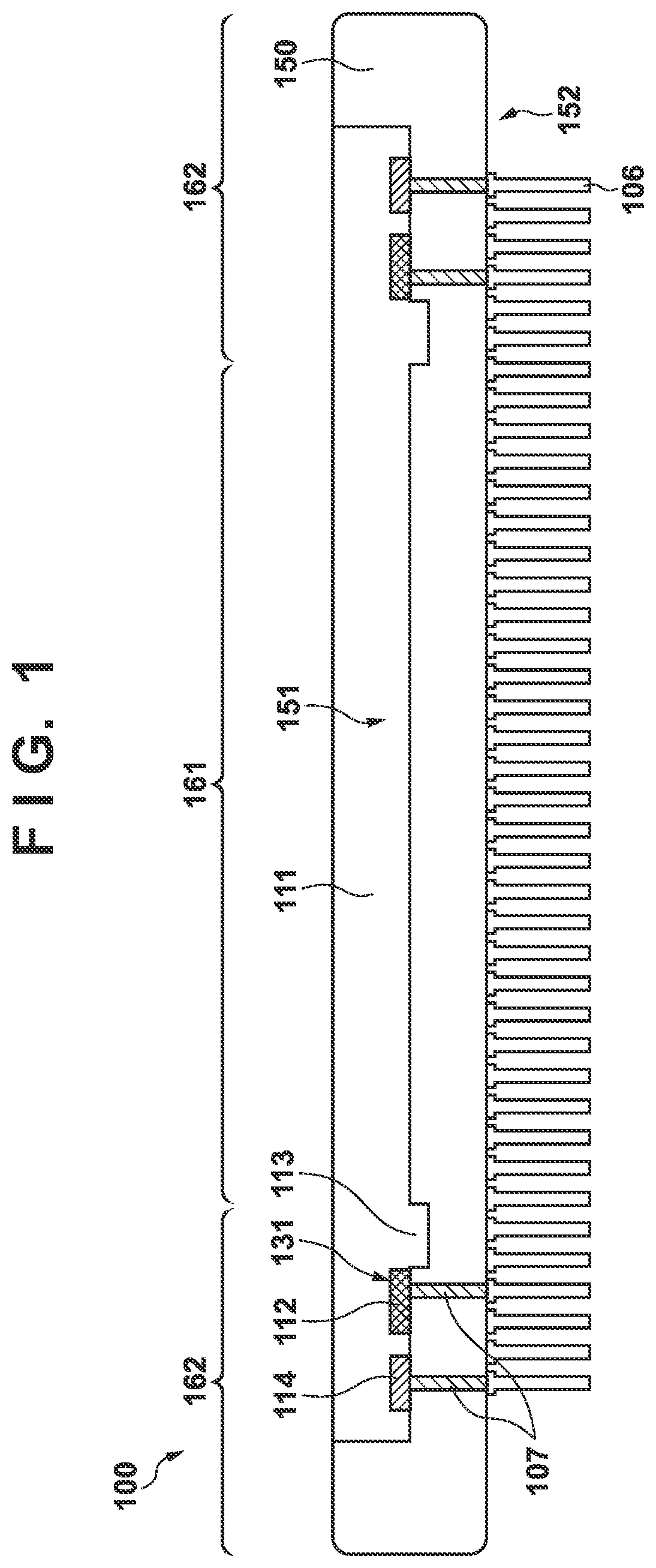 Patent US11784201 — Package and semiconductor device — Figure 1