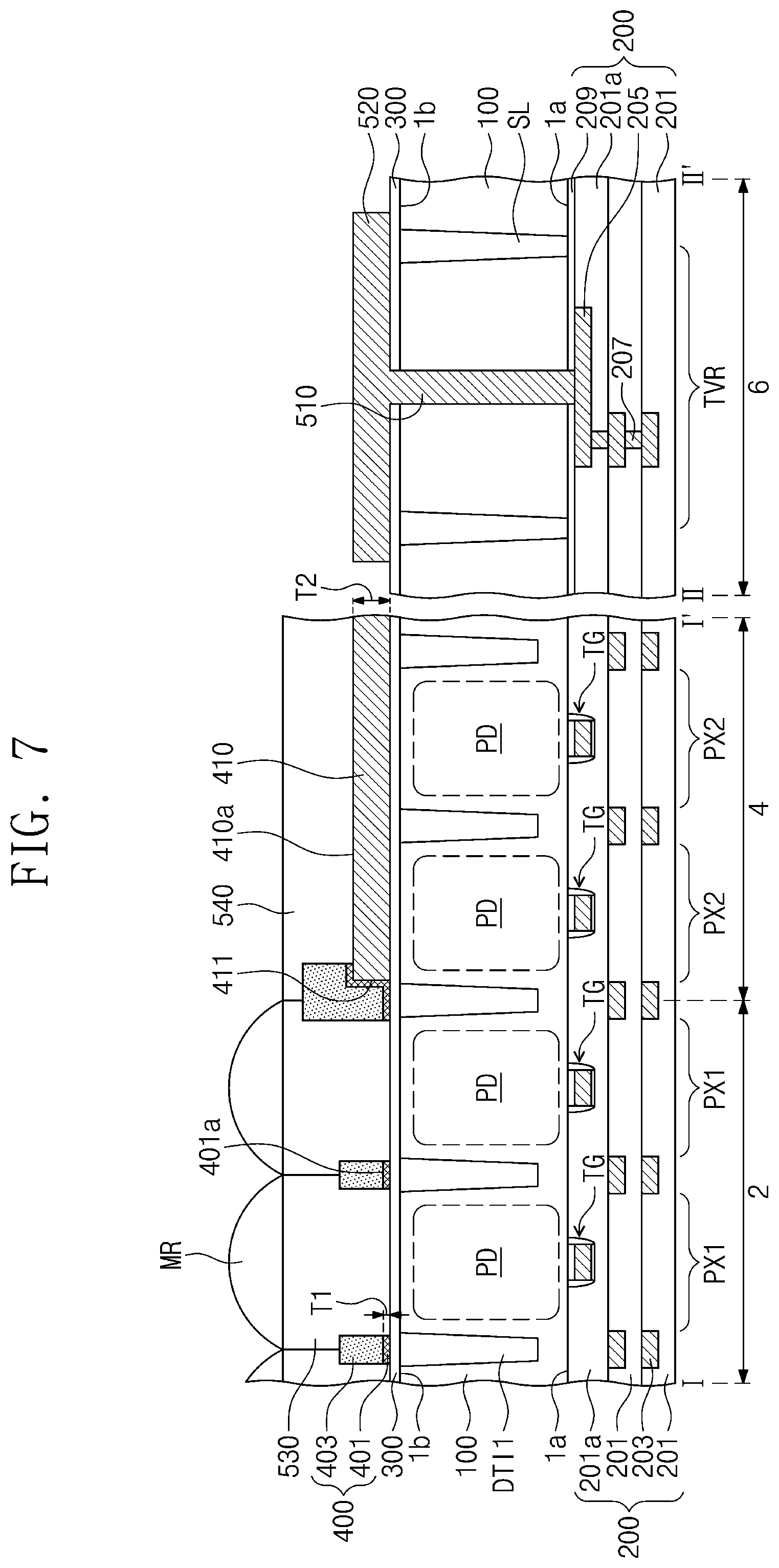 Patent US11784202 Figure 7 – Image sensor