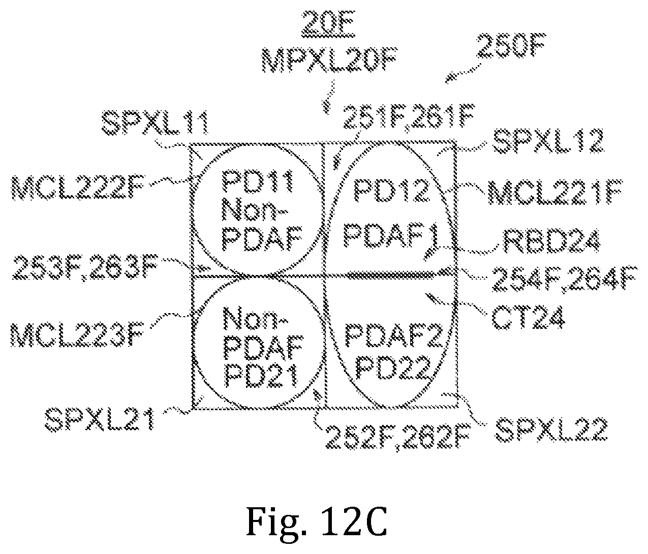 Patent US11784203 Figure 13 – Solid-state imaging device, method for manufacturing solid-state imaging device and electronic apparatus having a multi-pixel having a back side separating part