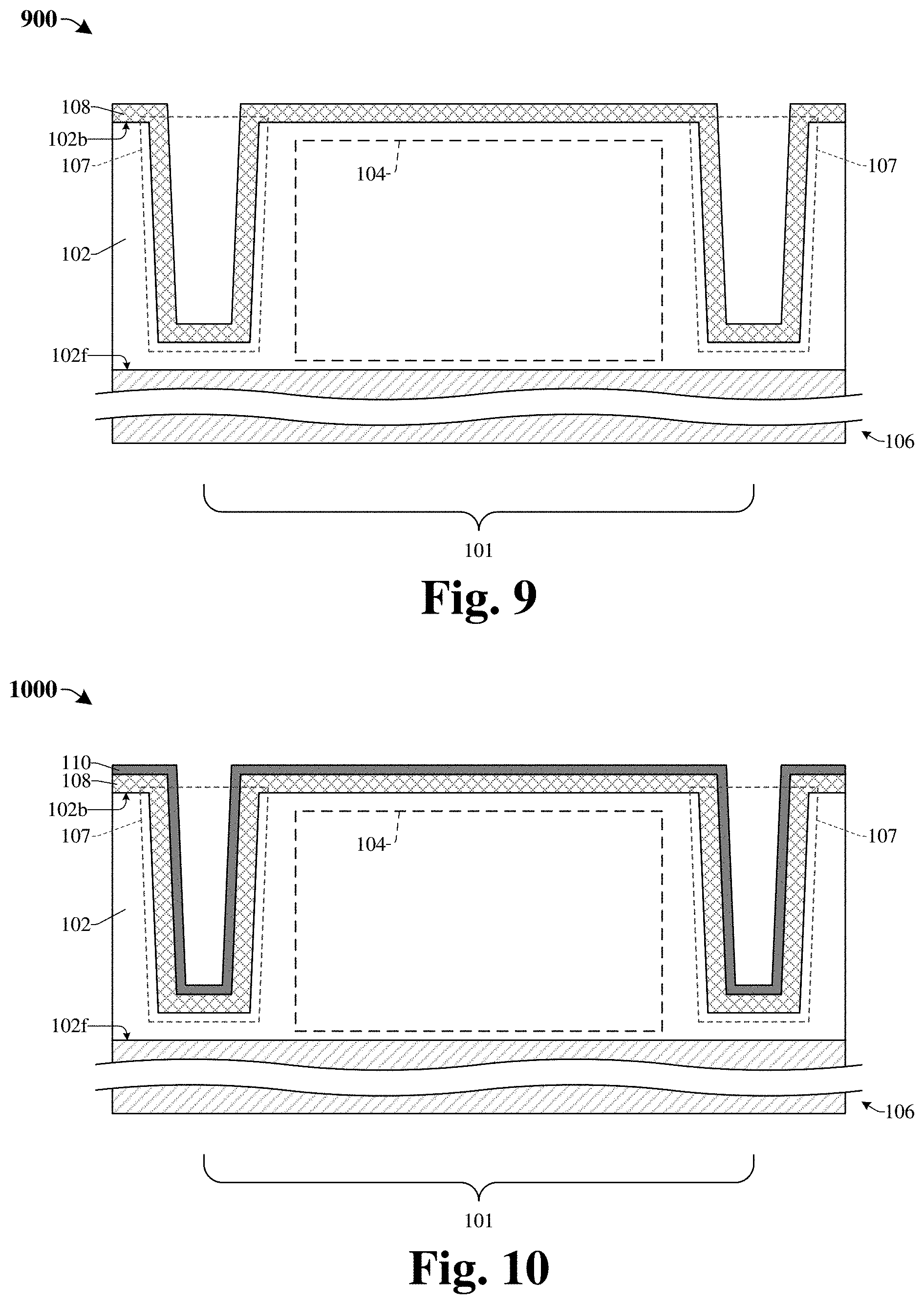 Patent US11784204 Figure 6 – Enhanced trench isolation structure