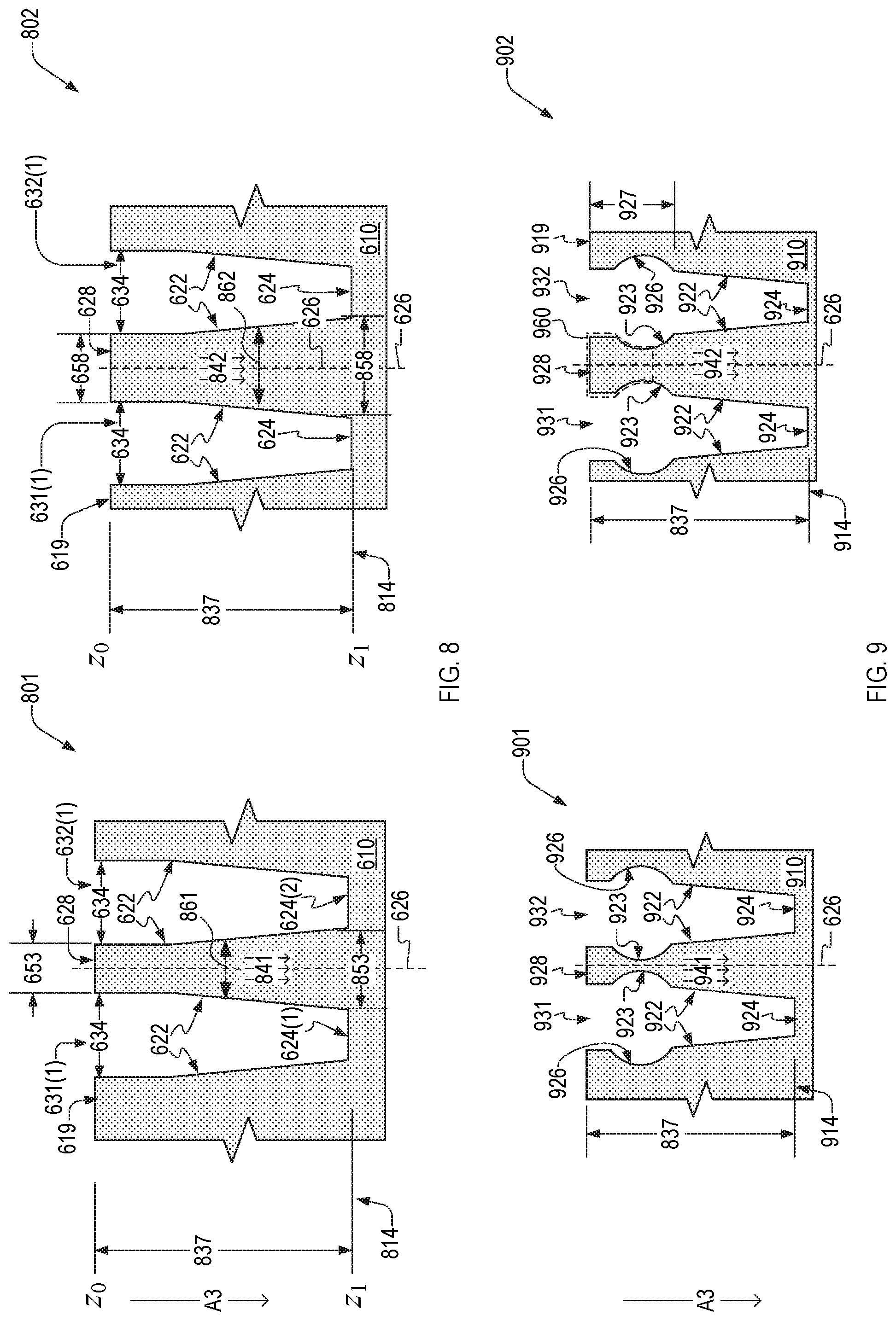 Patent US11784206 Figure 5 – Pixel-array substrate and associated method