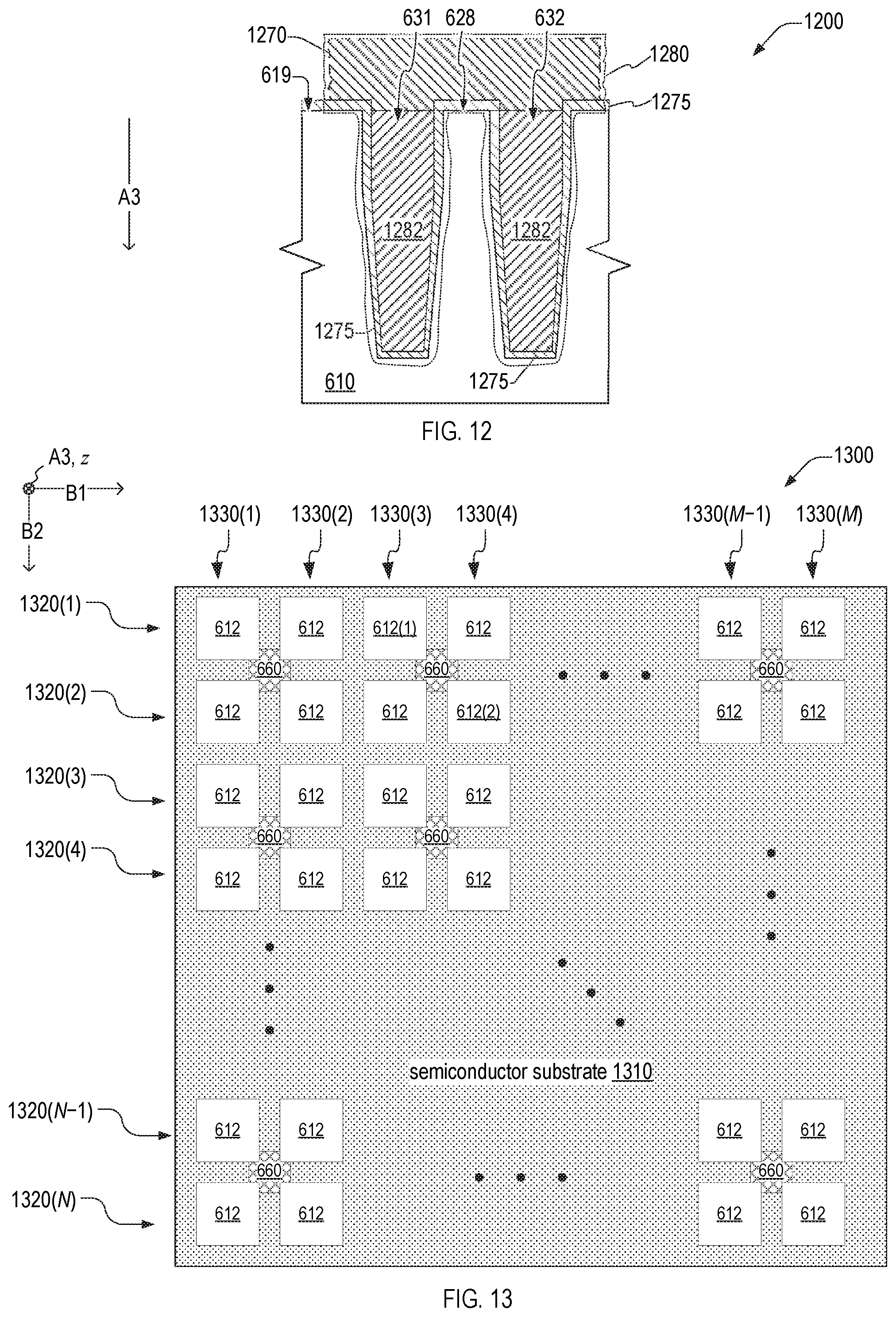 Patent US11784206 Figure 7 – Pixel-array substrate and associated method