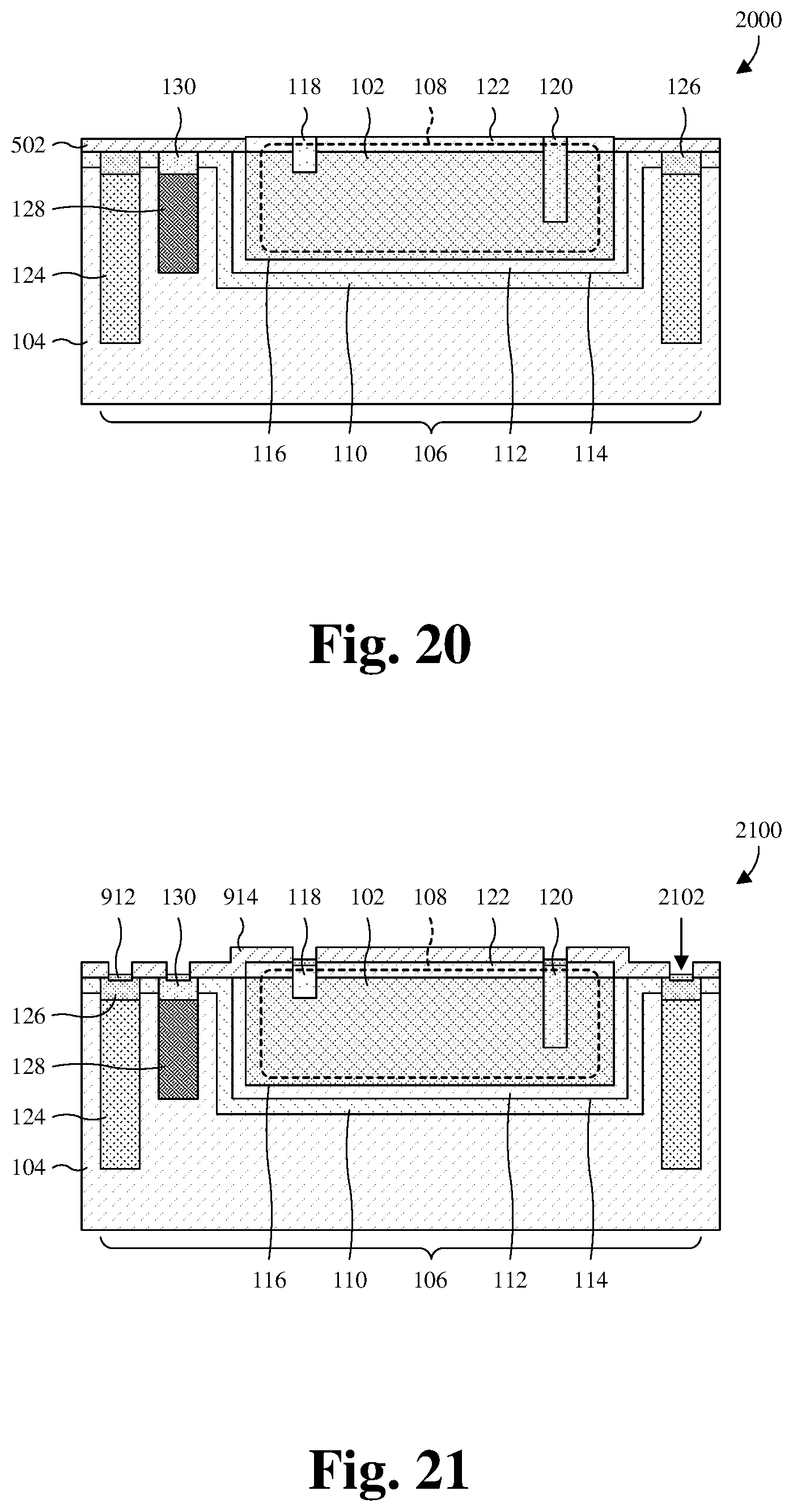Patent US11784207 Figure 13 – Method for forming an image sensor