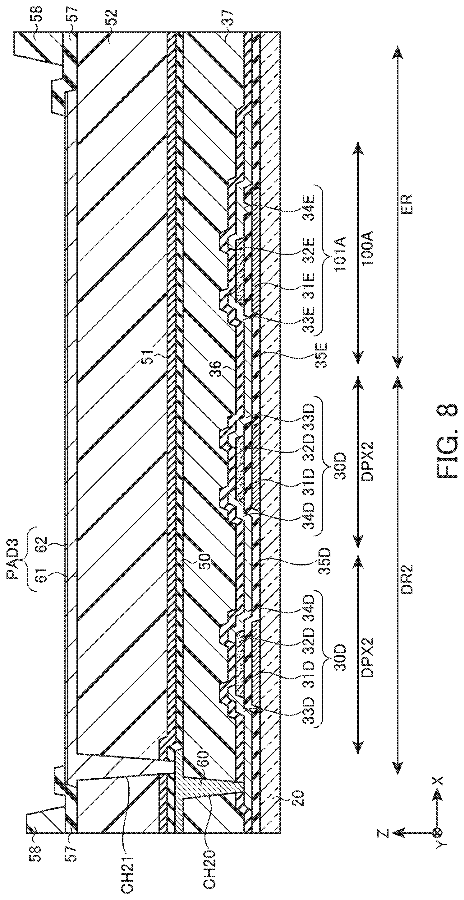 Patent US11784208 Figure 20 – Photoelectric conversion device and X-ray imaging device