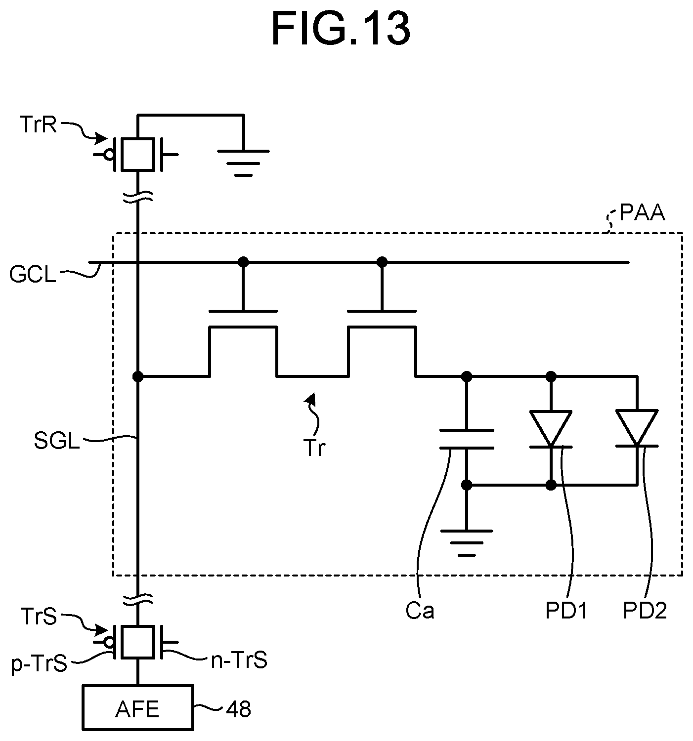 Patent US11784209 Figure 13 – Detection device