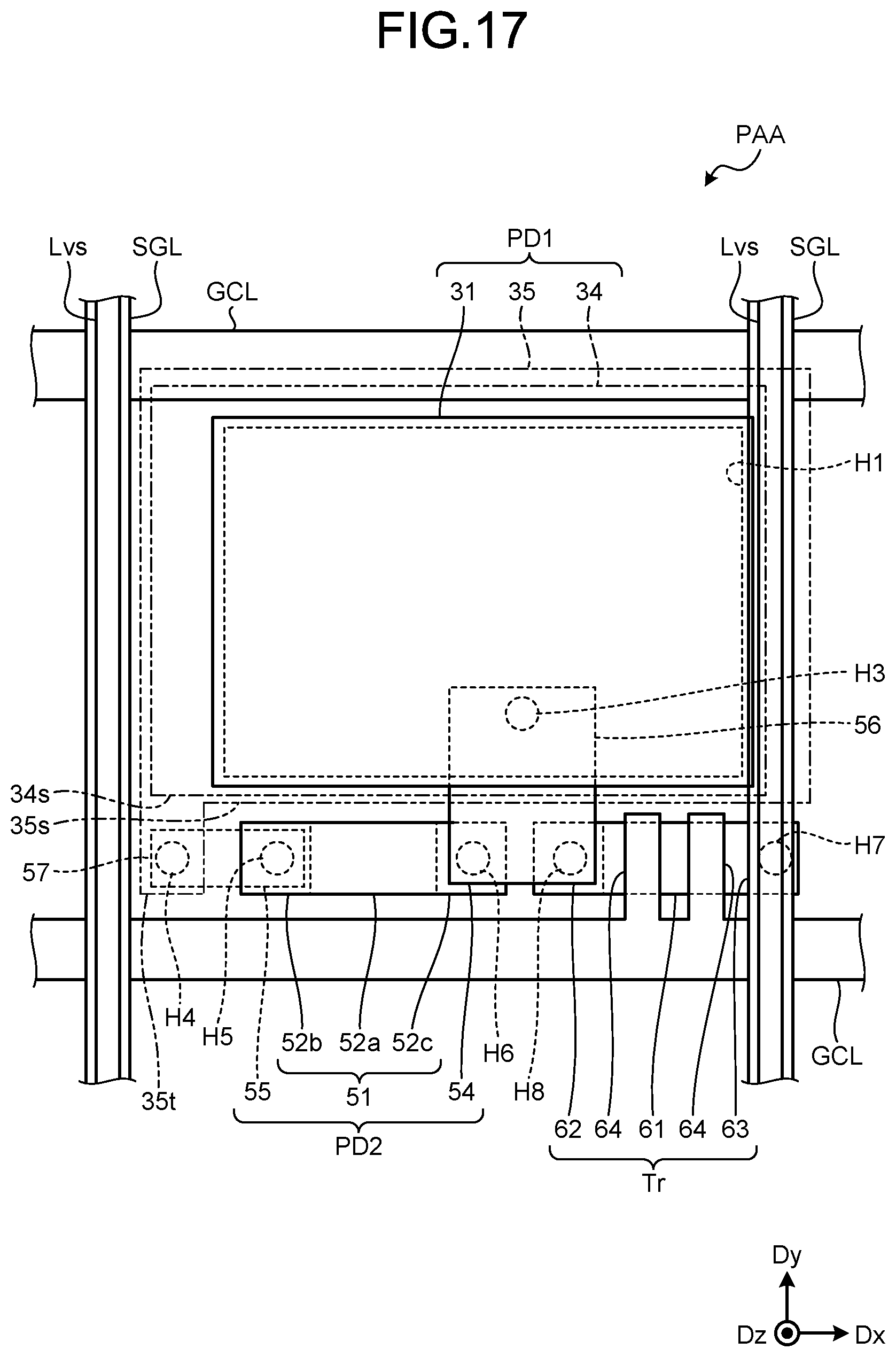 Patent US11784209 Figure 17 – Detection device