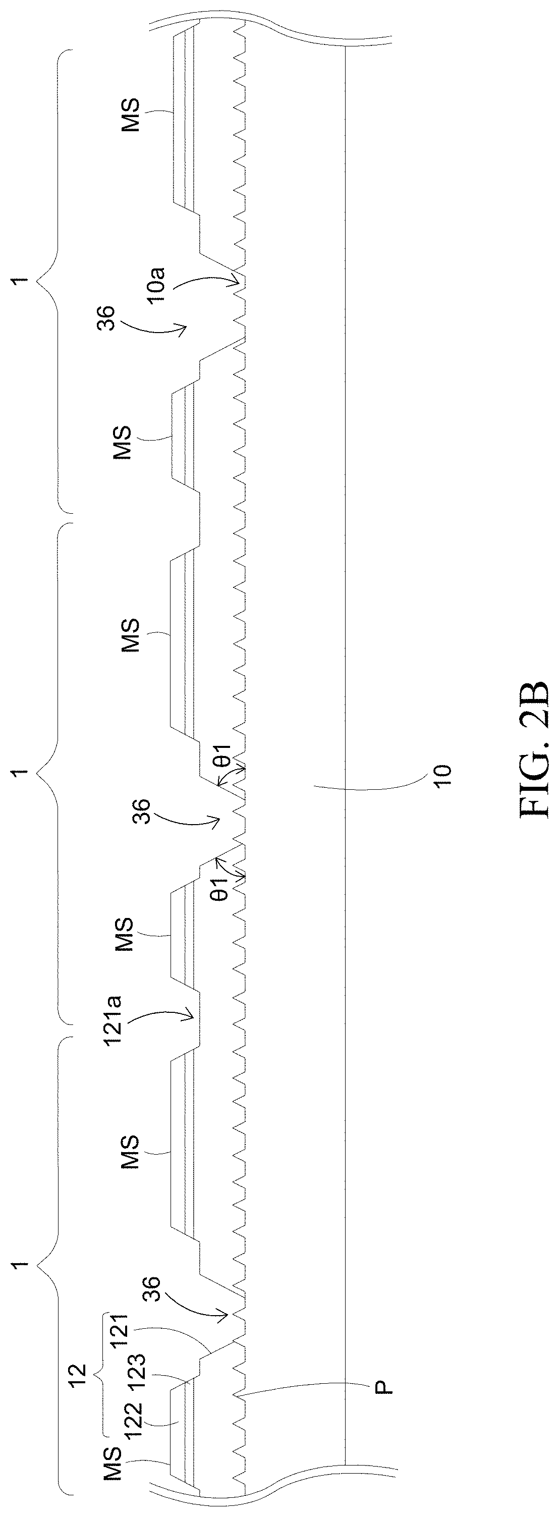 Patent US11784210 Figure 7 – Light-emitting device and manufacturing method thereof