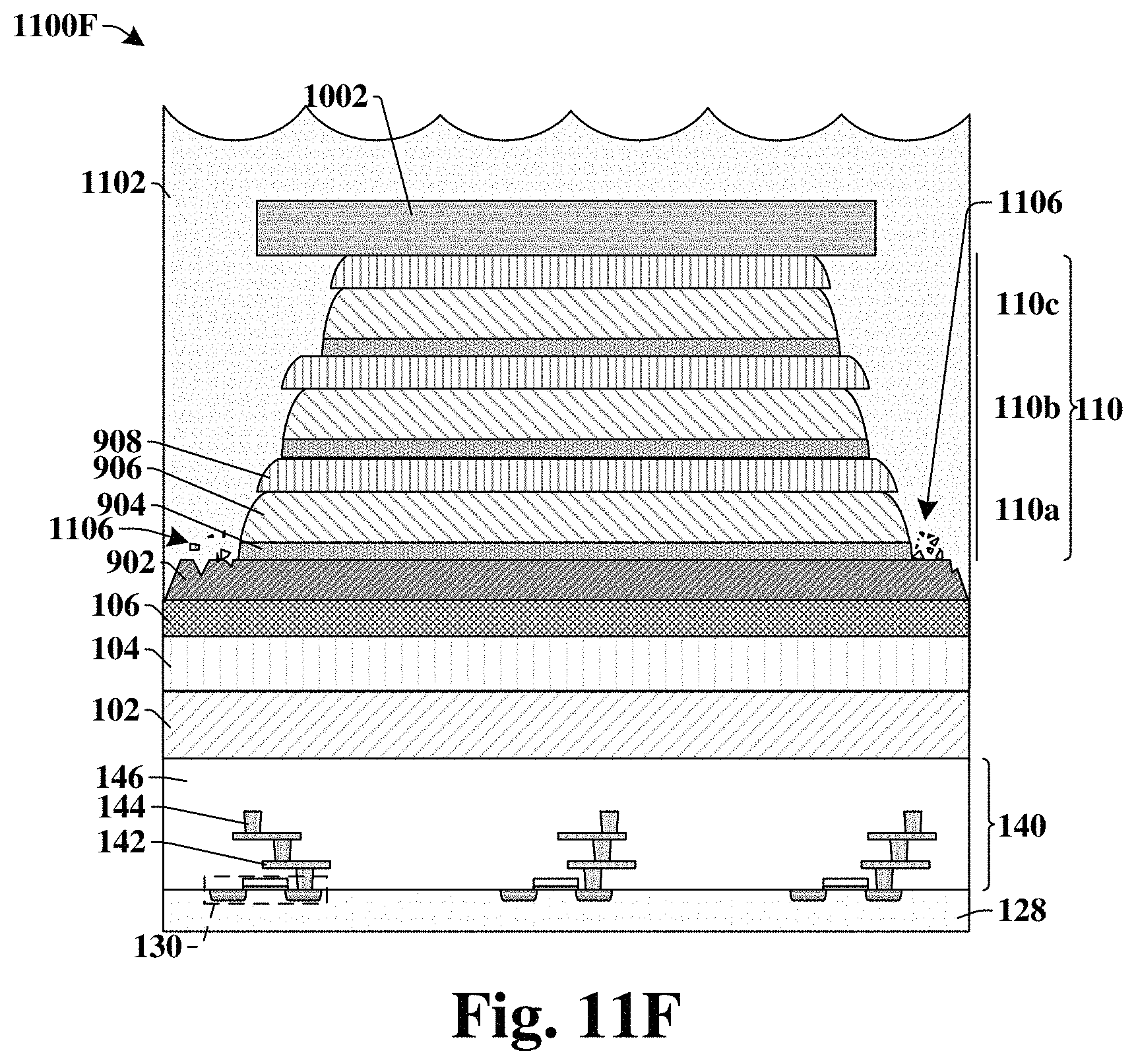 Patent US11784211 Figure 12 – Integrated chip inductor structure